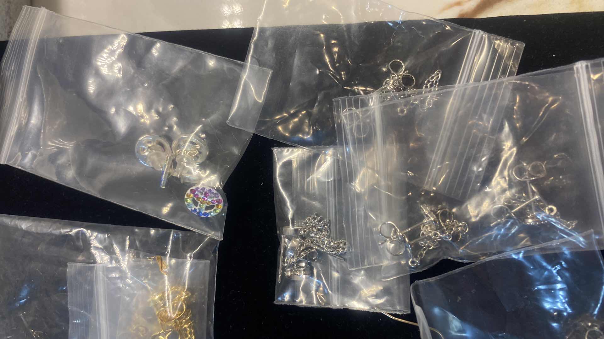 Photo 1 of FASHION JEWELRY ASSORTMENT- 2 NECKLACES & EARRINGS