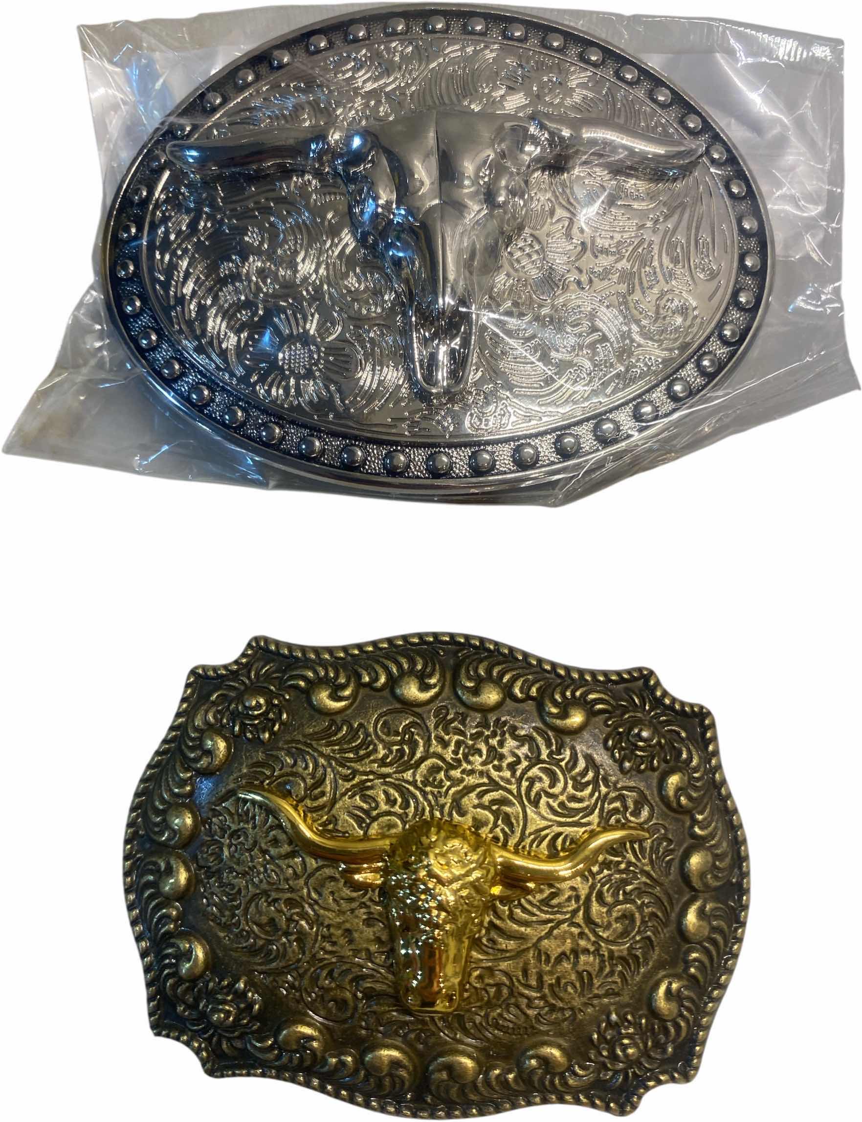 Photo 1 of NEW -2 - WESTERN BELT BUCKLES