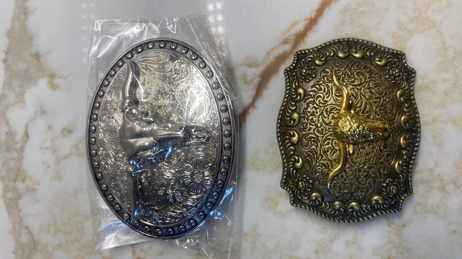 Photo 1 of NEW -2 - WESTERN BELT BUCKLES