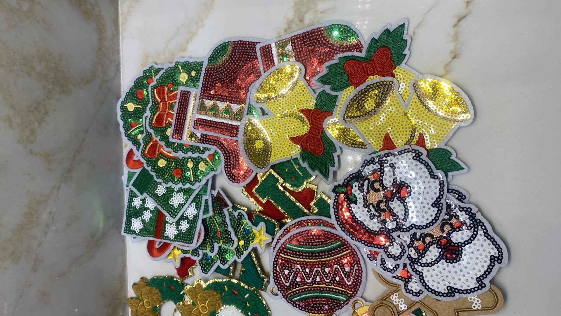 Photo 1 of NEW - CRAFT SUPPLIES - HOLIDAY PATCHES