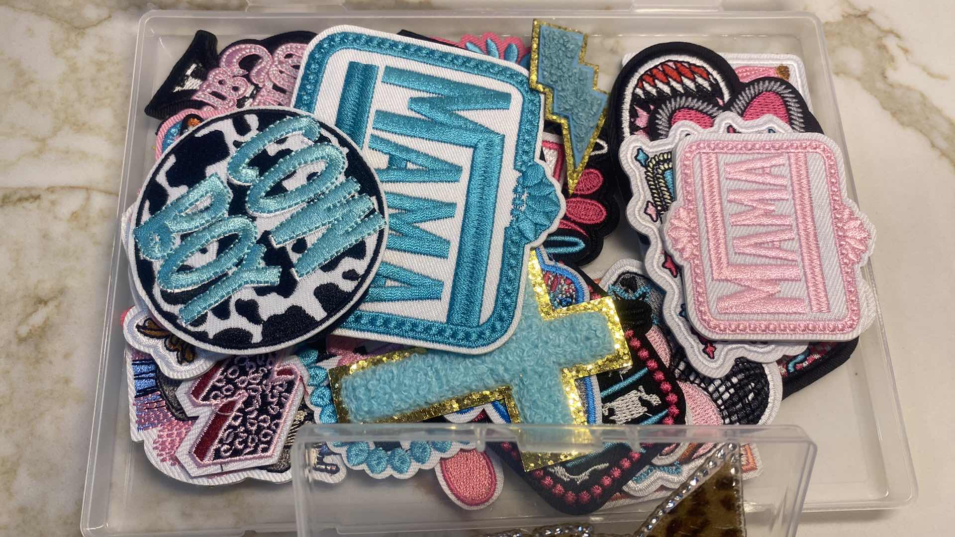 Photo 1 of CRAFT SUPPLIES - WESTERN PATCHES & LEOPARD PRINT PATCHES