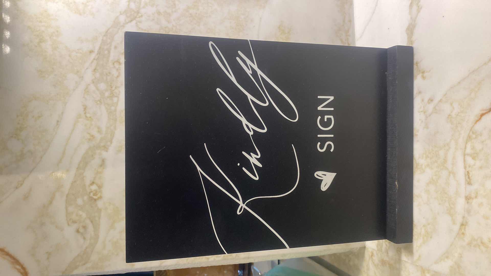 Photo 1 of GUEST BOOK & SIGN 8” x 11”