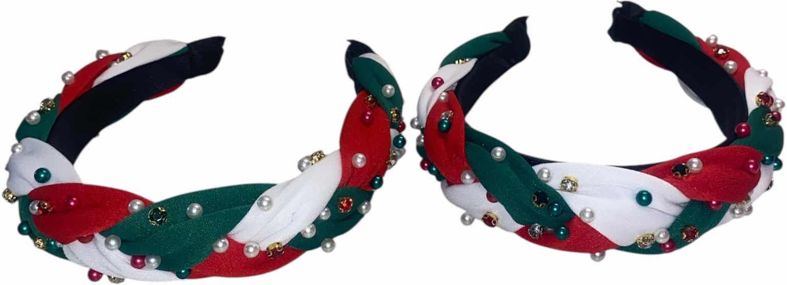 Photo 1 of NEW - SANTA HAT WITH 2 HOLIDAY HEAD BANDS