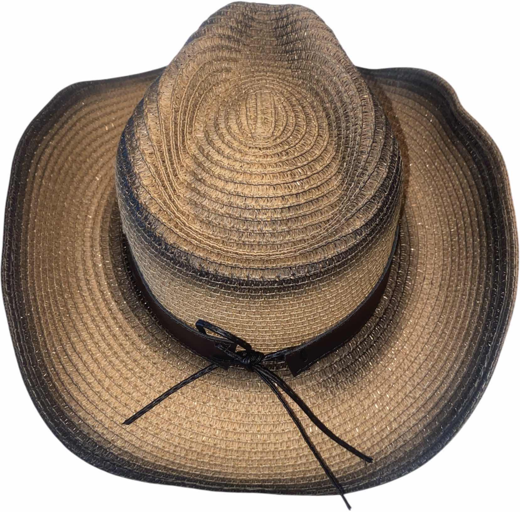 Photo 1 of NEW - 100% PAPER SHAPEABLE WESTERN COWBOY HAT WITH CHIN STRAP