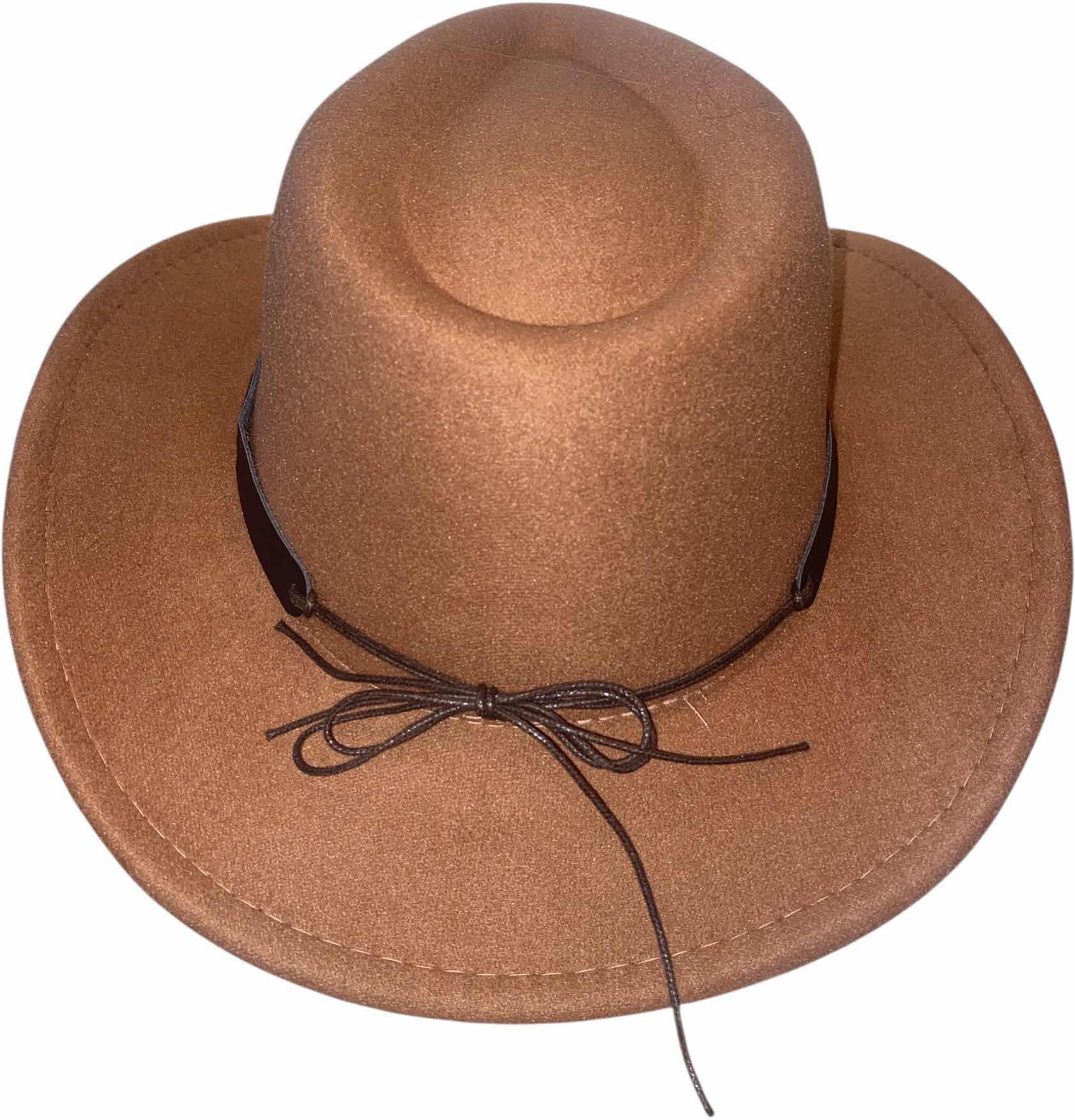 Photo 1 of NEW - CUSTOM DECORTED CASINO WESTERN HAT WITH HAT BAND - ADULT SIZE  INTERIOR RIBBON TO ADJUST