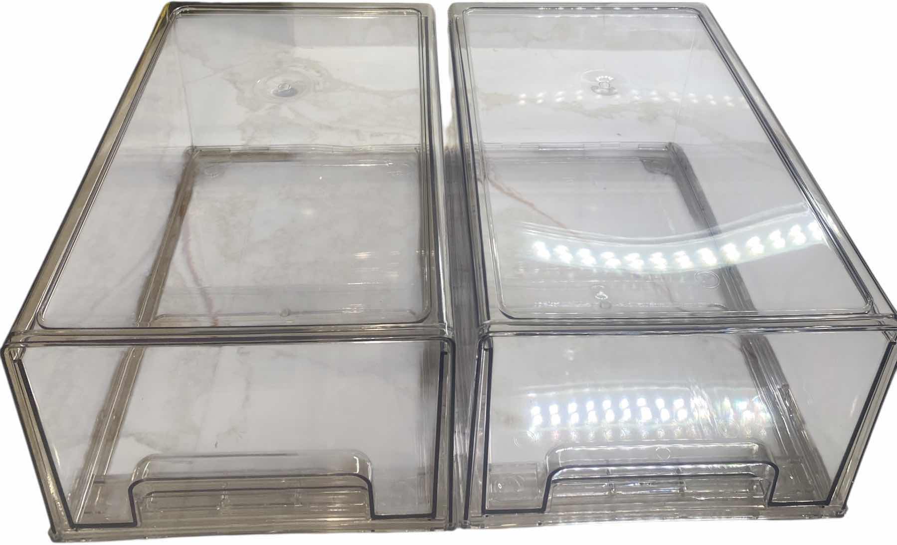 Photo 1 of 2 - ACETATE DRAWERS 8” x 13” H6”