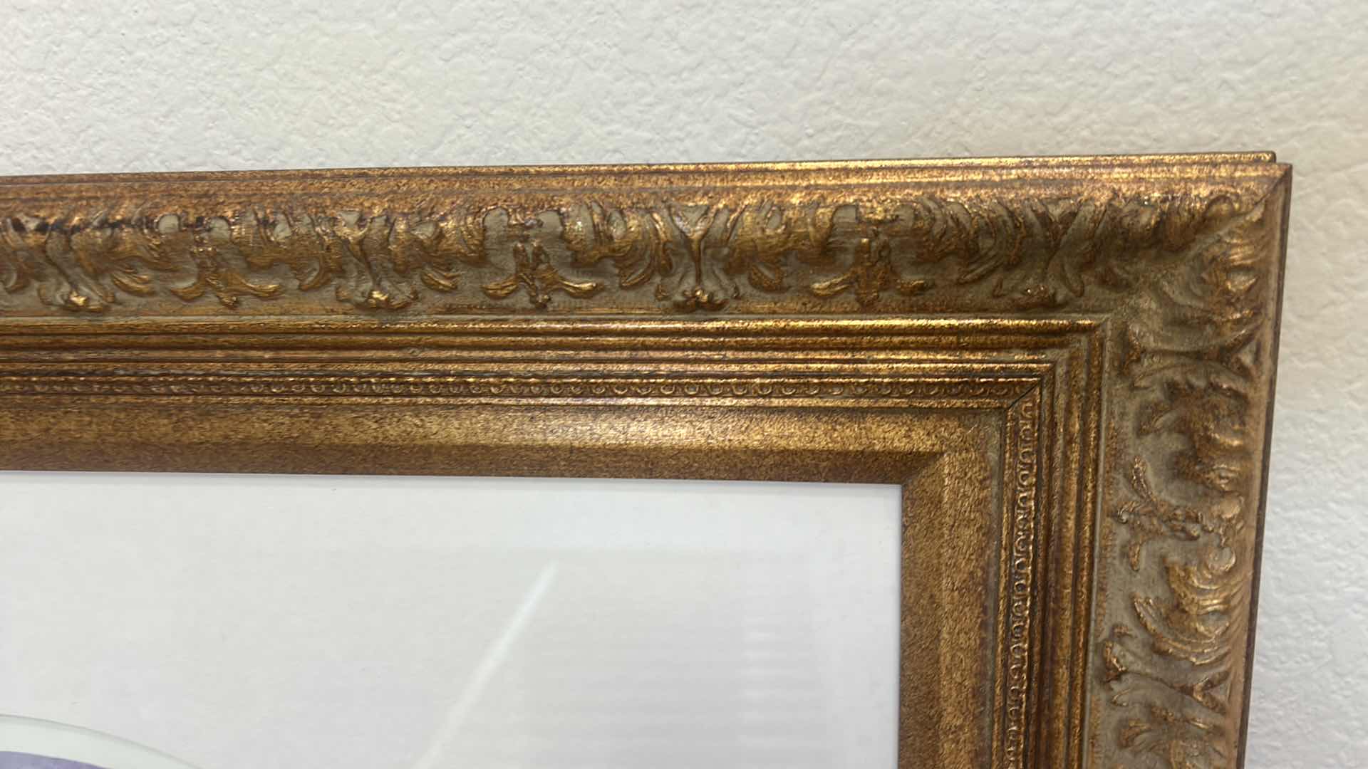 Photo 1 of FRAMED LOUIS ICART "LADY OF THE CAMELIAS" ETCHING AND AQUATINT ON PAPER UNDER GLASS ARTWORK 29 1/2“ x H25.75”