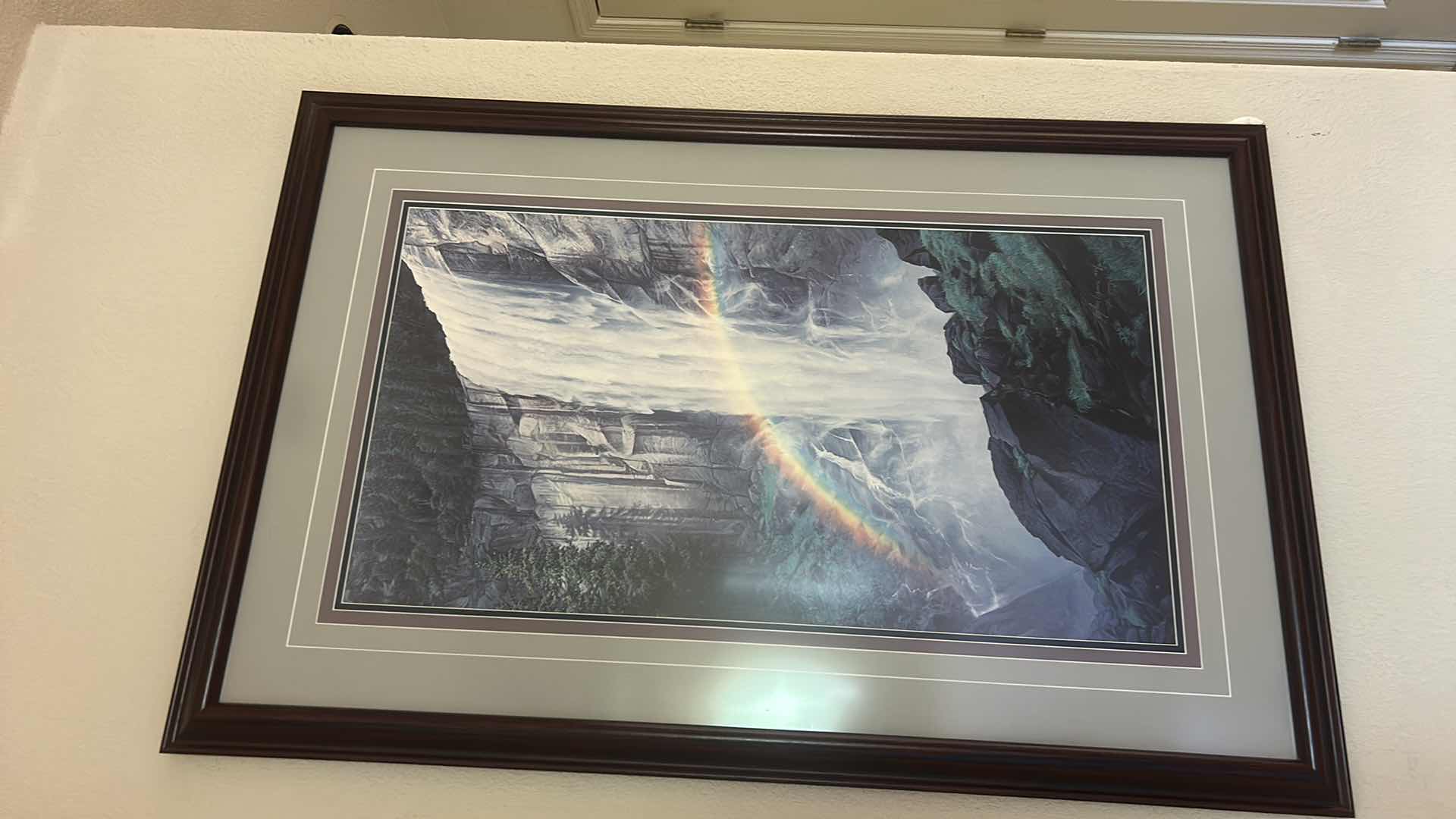 Photo 2 of FRAMED, “DANCE OF WATER AND LIGHT” SIGNED AND NUMBERED ARTWORK BY STEPHEN LYMAN 27” x H40” (LISTED FOR $395 ON EBAY)