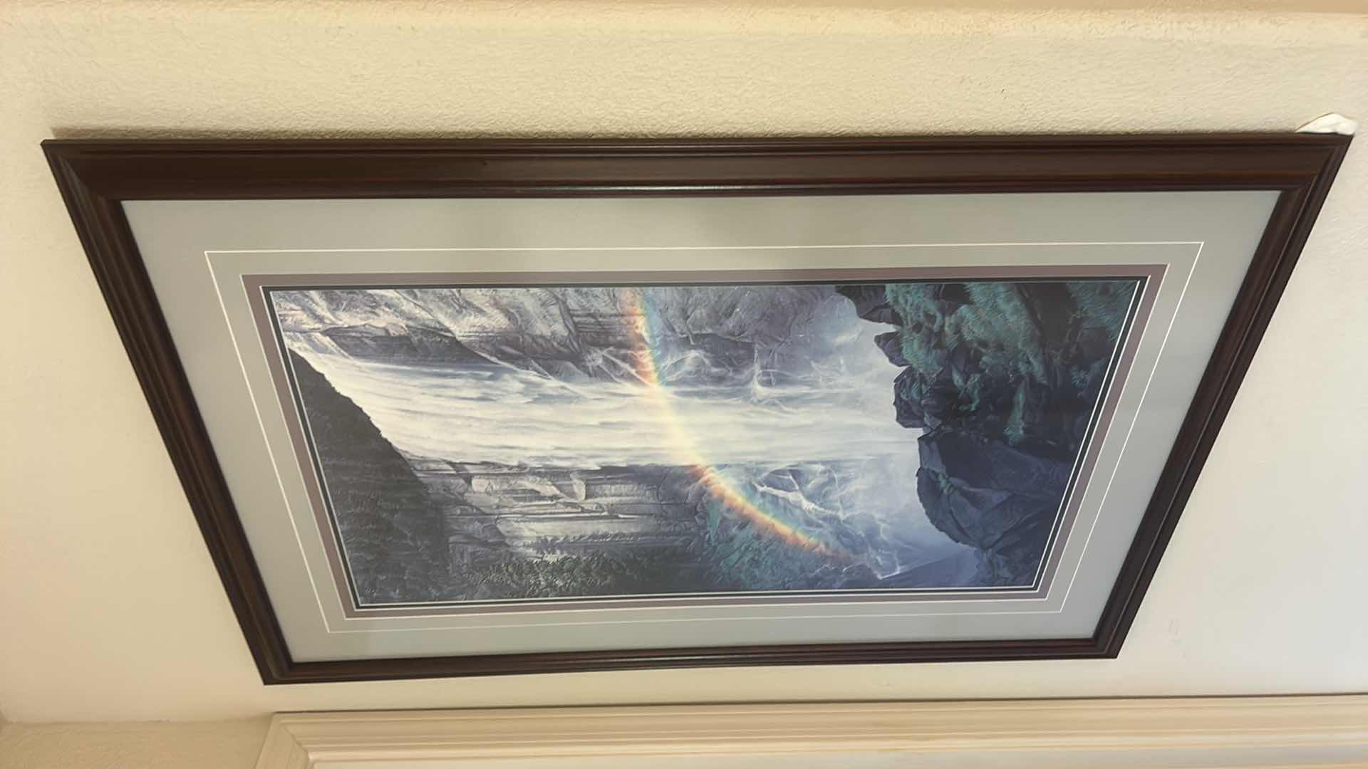 Photo 1 of FRAMED, “DANCE OF WATER AND LIGHT” SIGNED AND NUMBERED ARTWORK BY STEPHEN LYMAN 27” x H40” (LISTED FOR $395 ON EBAY)