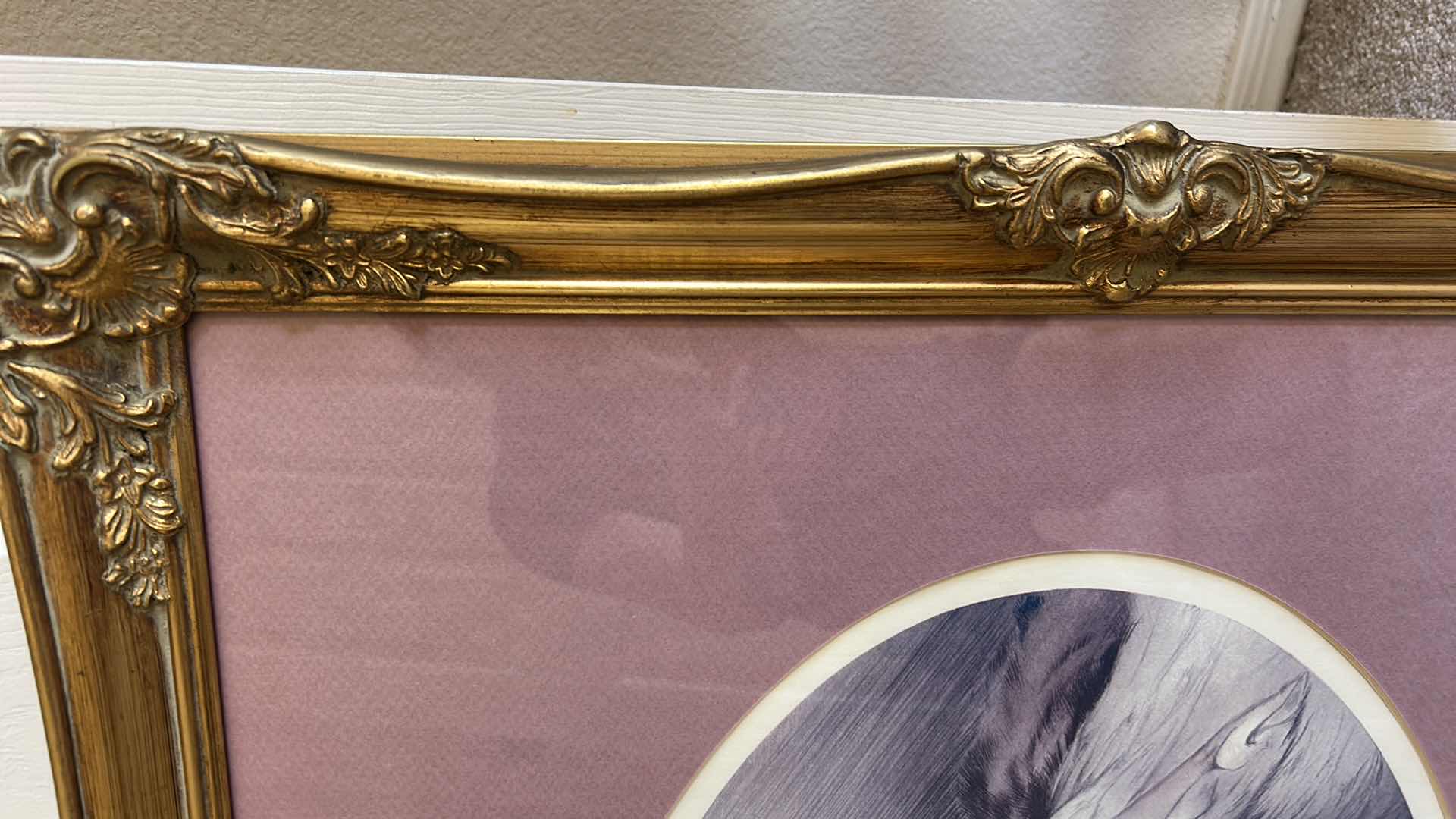 Photo 1 of GOLD FRAMED ART DECO LITHOGRAPH  ETCHING "VENUS" SIGNED BY FRENCH ARTIST LOUIS ICART ARTWORK 31” x 27” (PRICED AT $2,900 ON CHAIRISH.COM