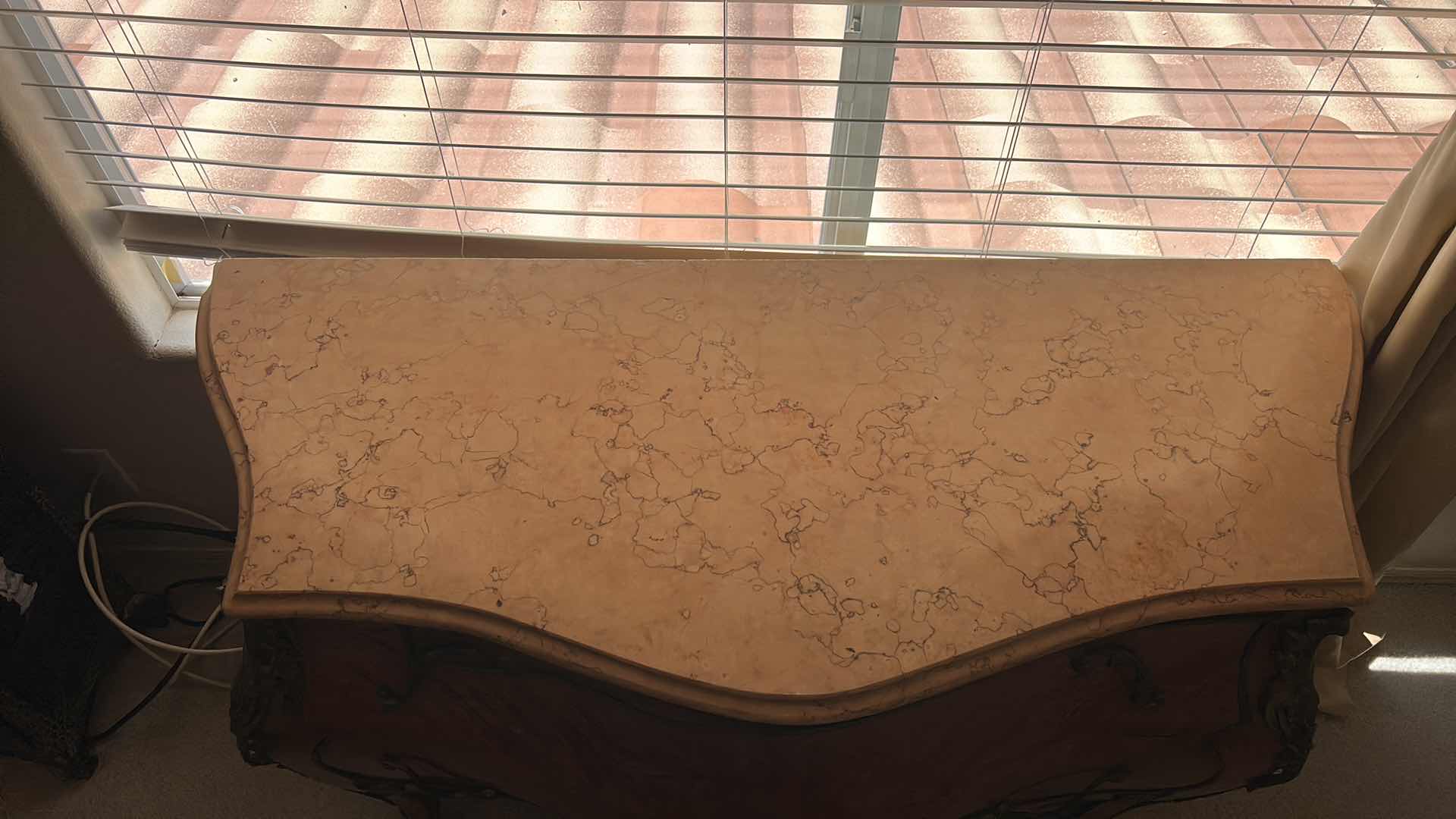 Photo 3 of ANTIQUE FRENCH LOUIS XVI MARBLE TOP BRASS ORMOLU POTBELLY BOMBE COMMODE CHEST 49“ x 22“ x H32“