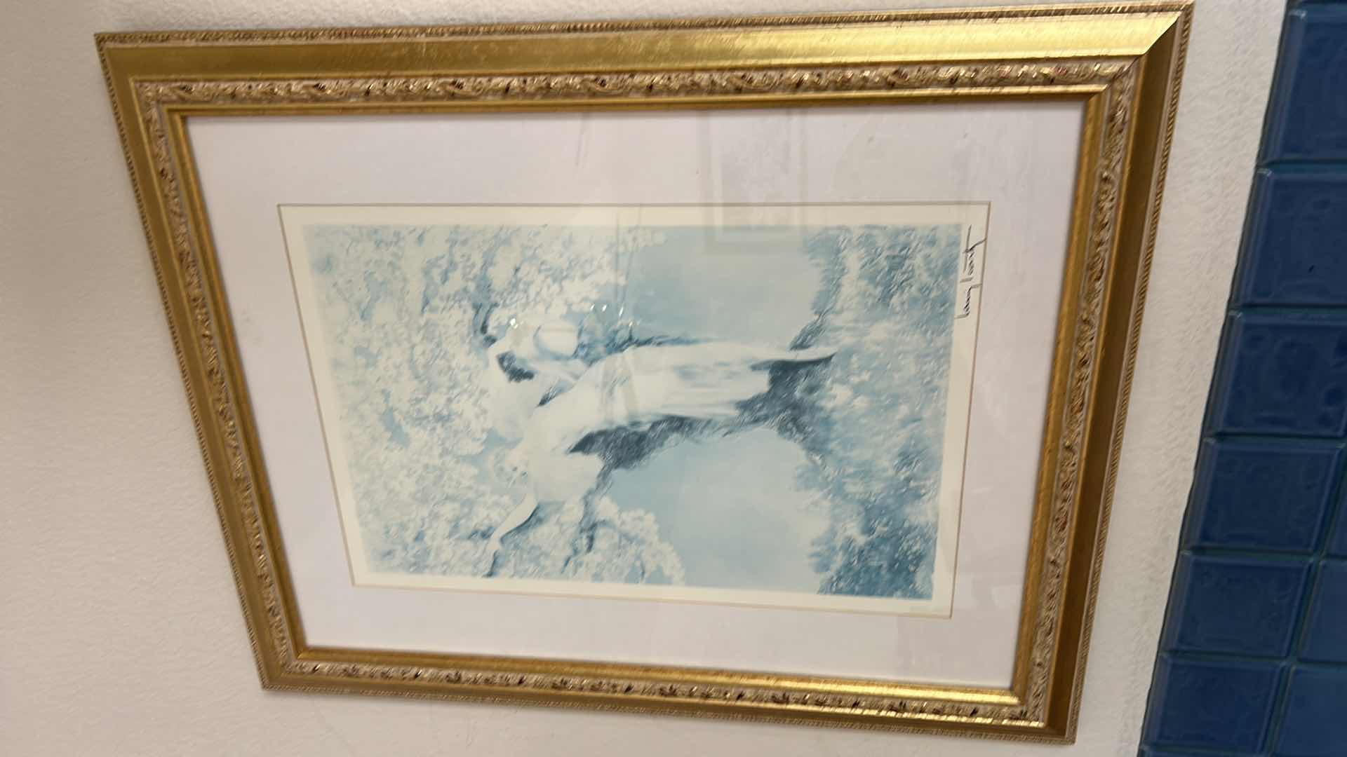 Photo 4 of GOLD FRAMED ICART PRINT ARTWORK 24” x 30”