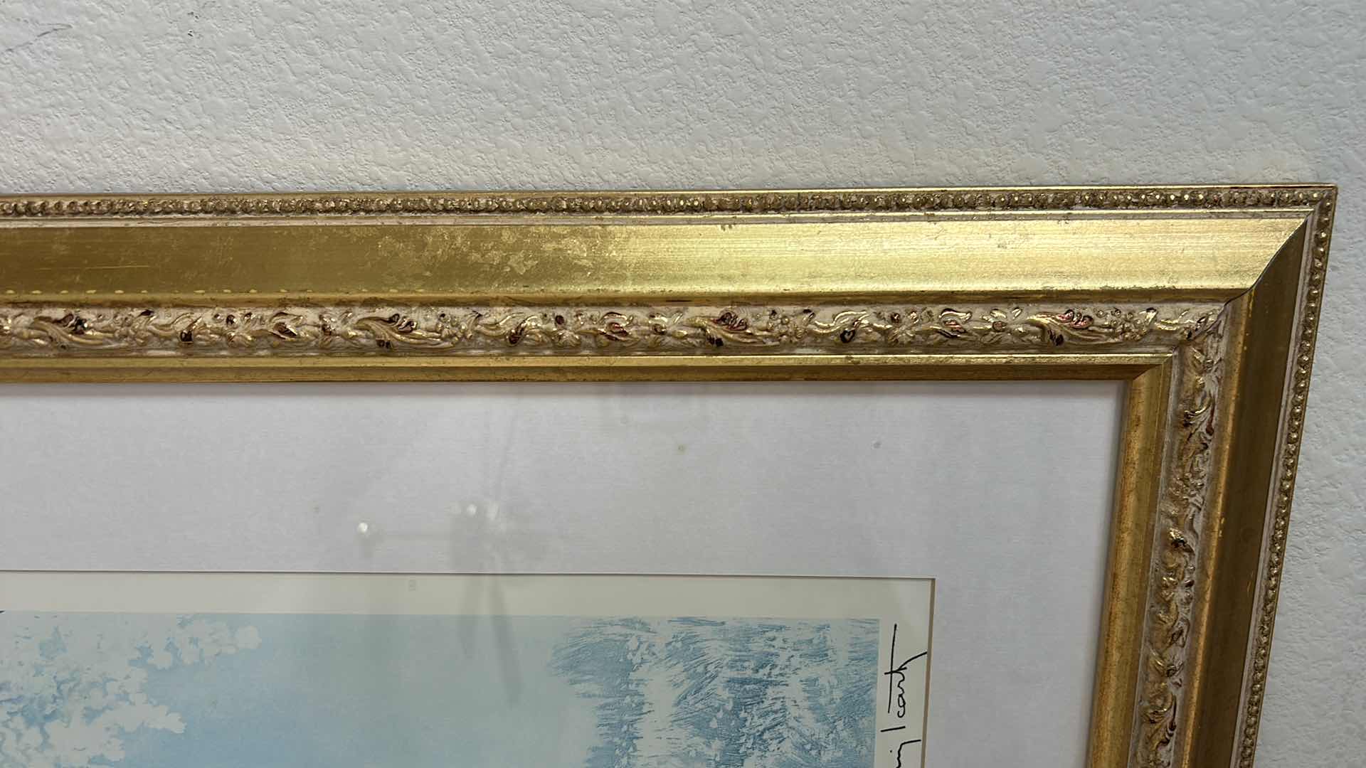 Photo 1 of GOLD FRAMED ICART PRINT ARTWORK 24” x 30”