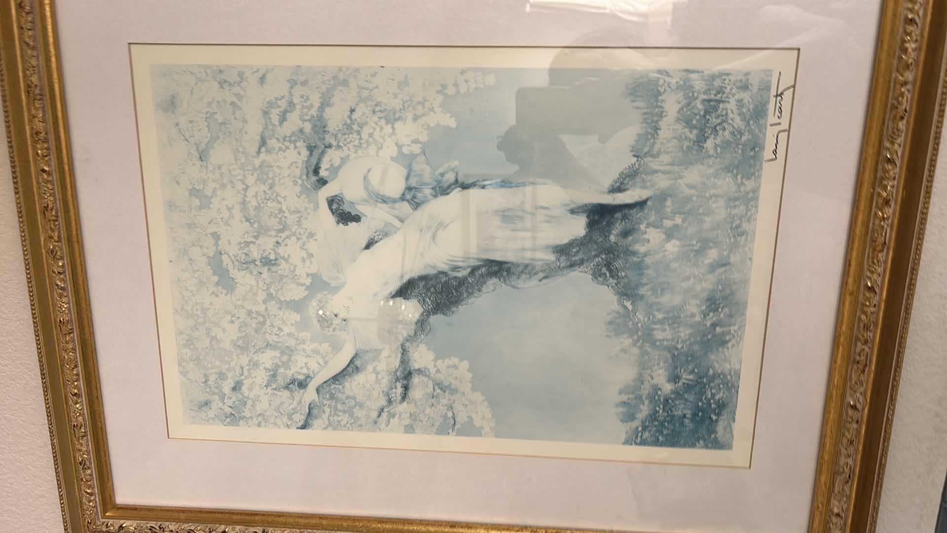 Photo 2 of GOLD FRAMED ICART PRINT ARTWORK 24” x 30”