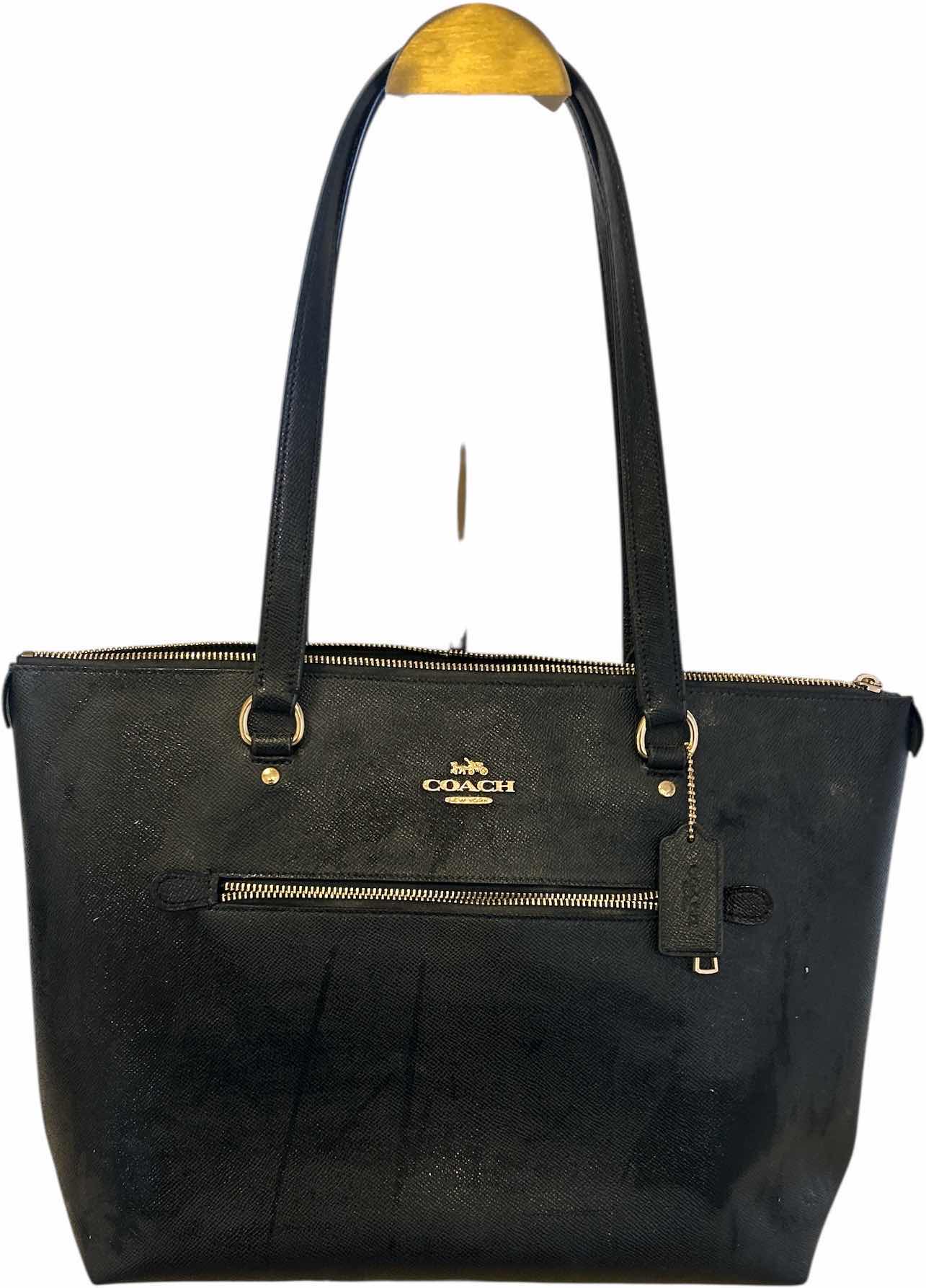 Photo 1 of COACH GALLERY TOTE IN BLACK 