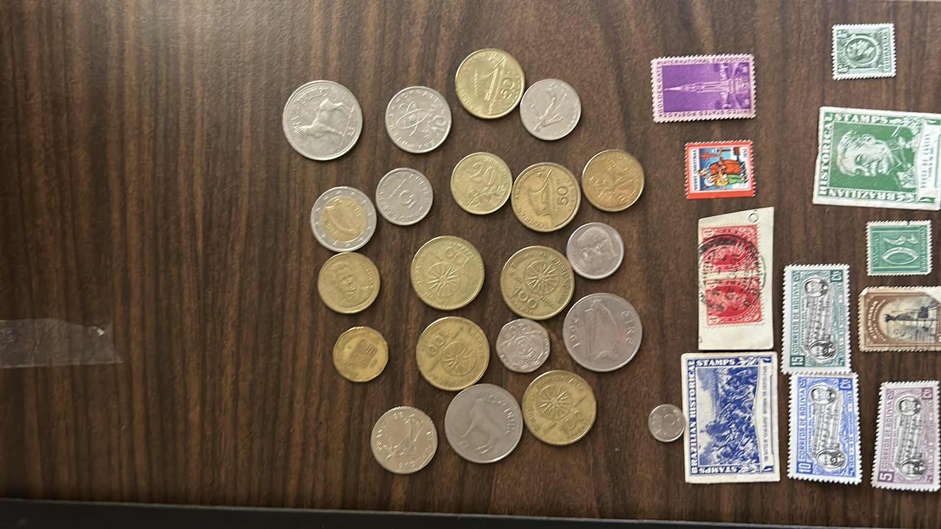 Photo 1 of COINS AND STAMPS