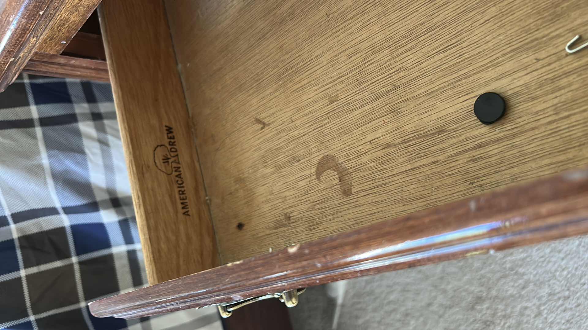 Photo 9 of AMERICAN DREW WOOD 4 DRAWER NIGHTSTAND 26“ x 15“ x H29 1/2“