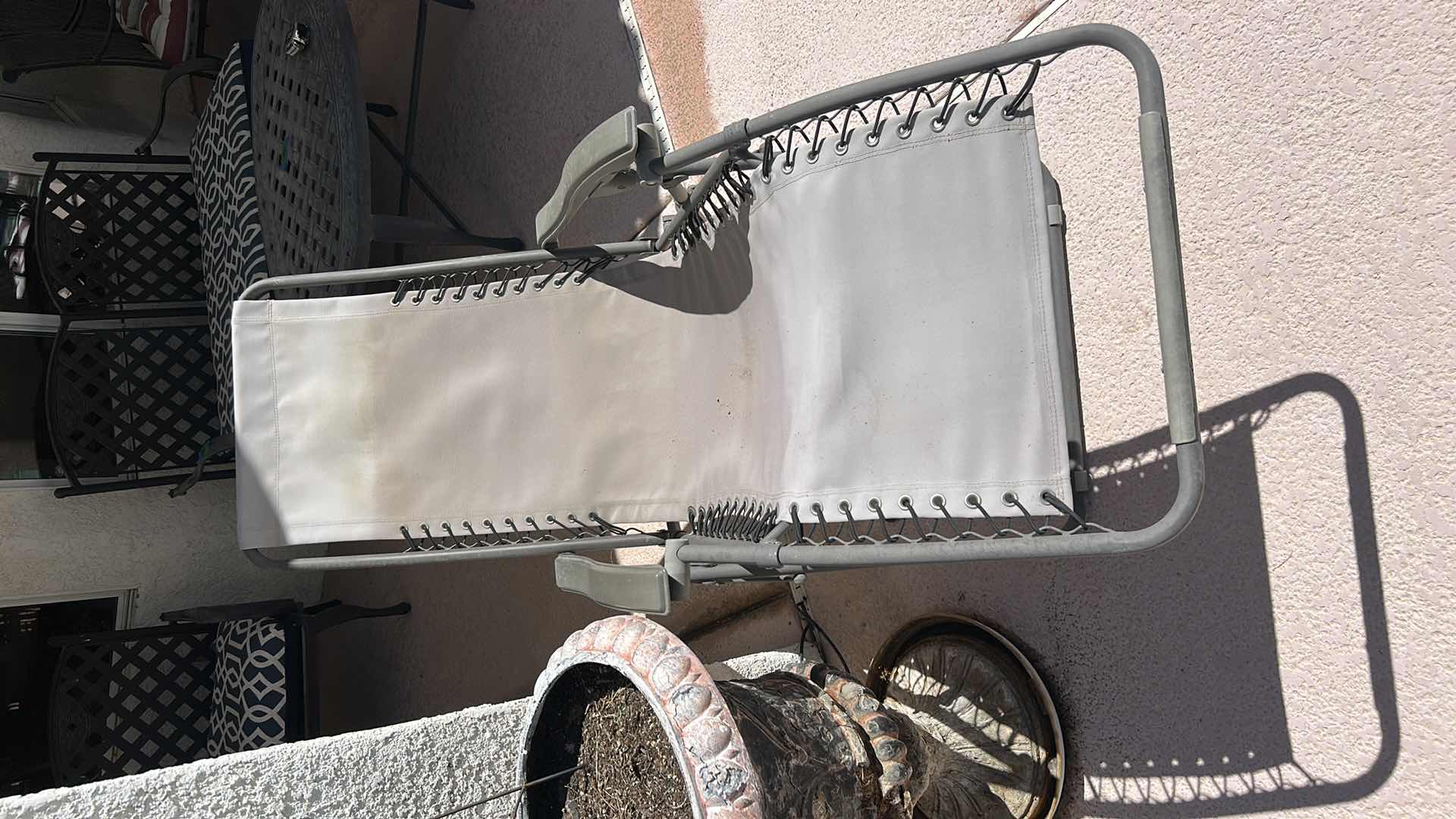 Photo 1 of RECLINING OUTDOOR LOUNGING CHAIR