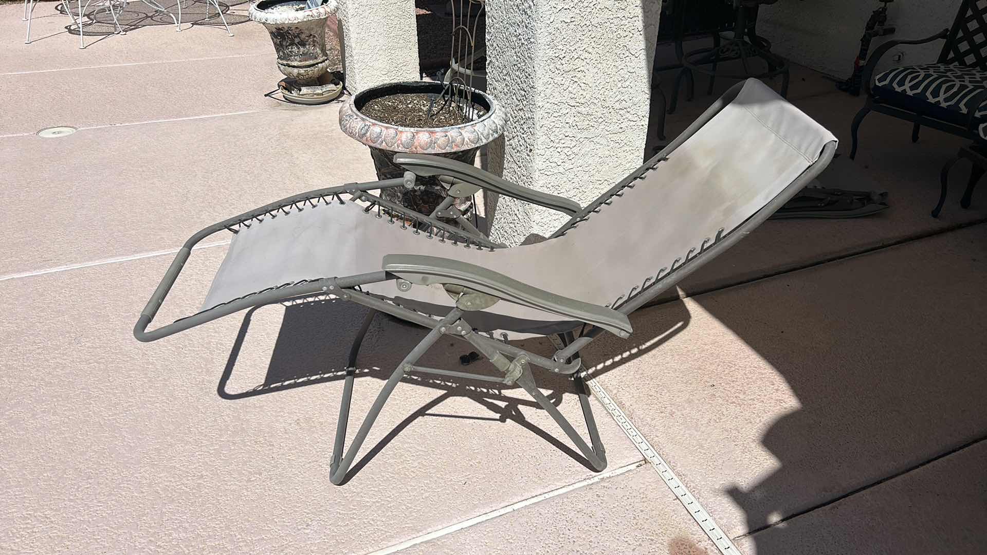 Photo 1 of RECLINING OUTDOOR LOUNGING CHAIR