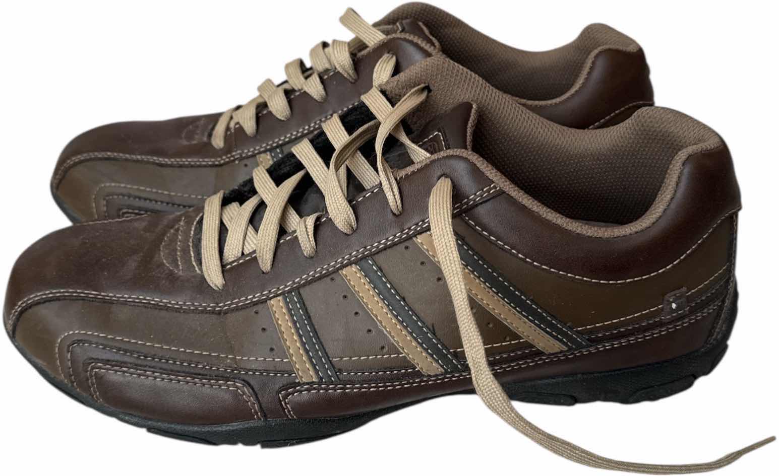 Photo 1 of 3- PAIRS OF MENS DRESS SHOES SIZE 13 LEATHER AND SUADE BLACK BROWN AND GREY