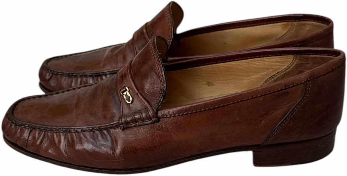 Photo 1 of 4- PAIRS OF MENS LEATHER DRESS SHOES SIZE 12 BROWN DEEP RED BLACK AND WHITE