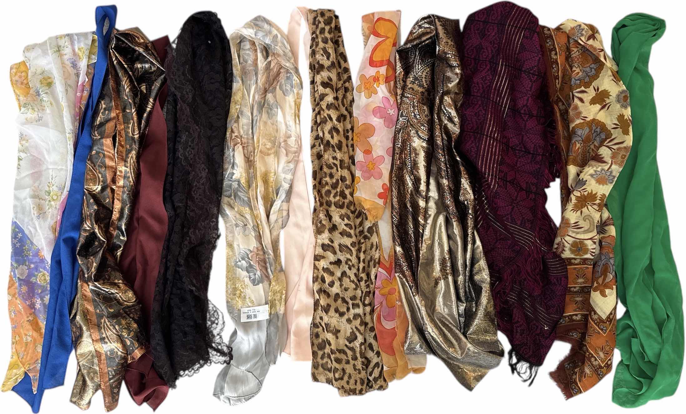 Photo 1 of 13- ASSORTED WOMENS SCARF COLLECTION