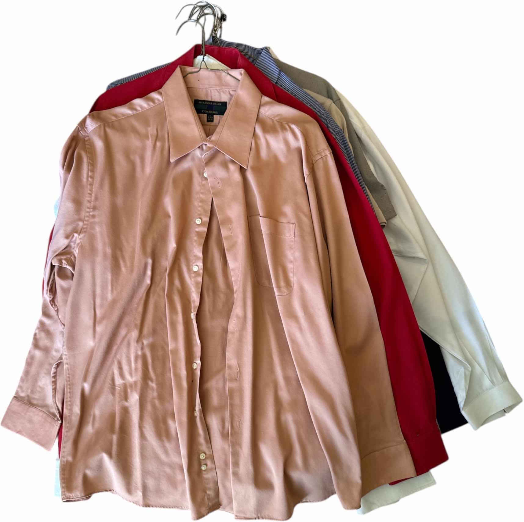 Photo 1 of 27- ASSORTED MENS DRESS SHIRTS AND SHIRTS APPROXIMATE SIZES L/XL VARIES COLORS