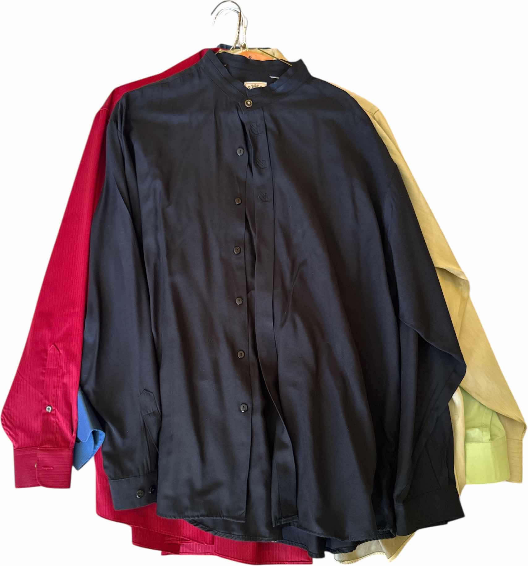 Photo 1 of 27- ASSORTED MENS DRESS SHIRTS AND SHIRTS APPROXIMATE SIZES L/XL VARIES COLORS