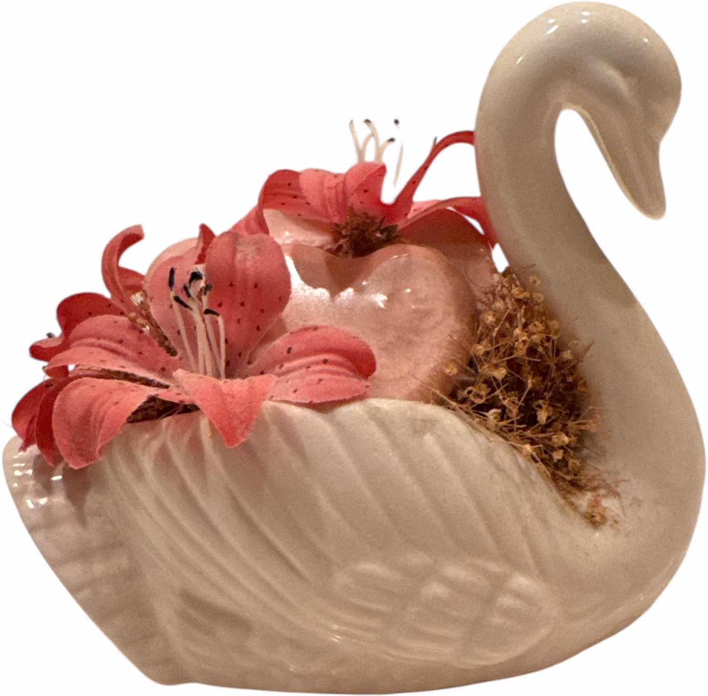 Photo 1 of 3- BATH AND BODY WORKS CHAMPAGNE TOAST SHOWER GEL MIST AND BODY LOTION, CERAMIC FLOWER TREE AND SWAN