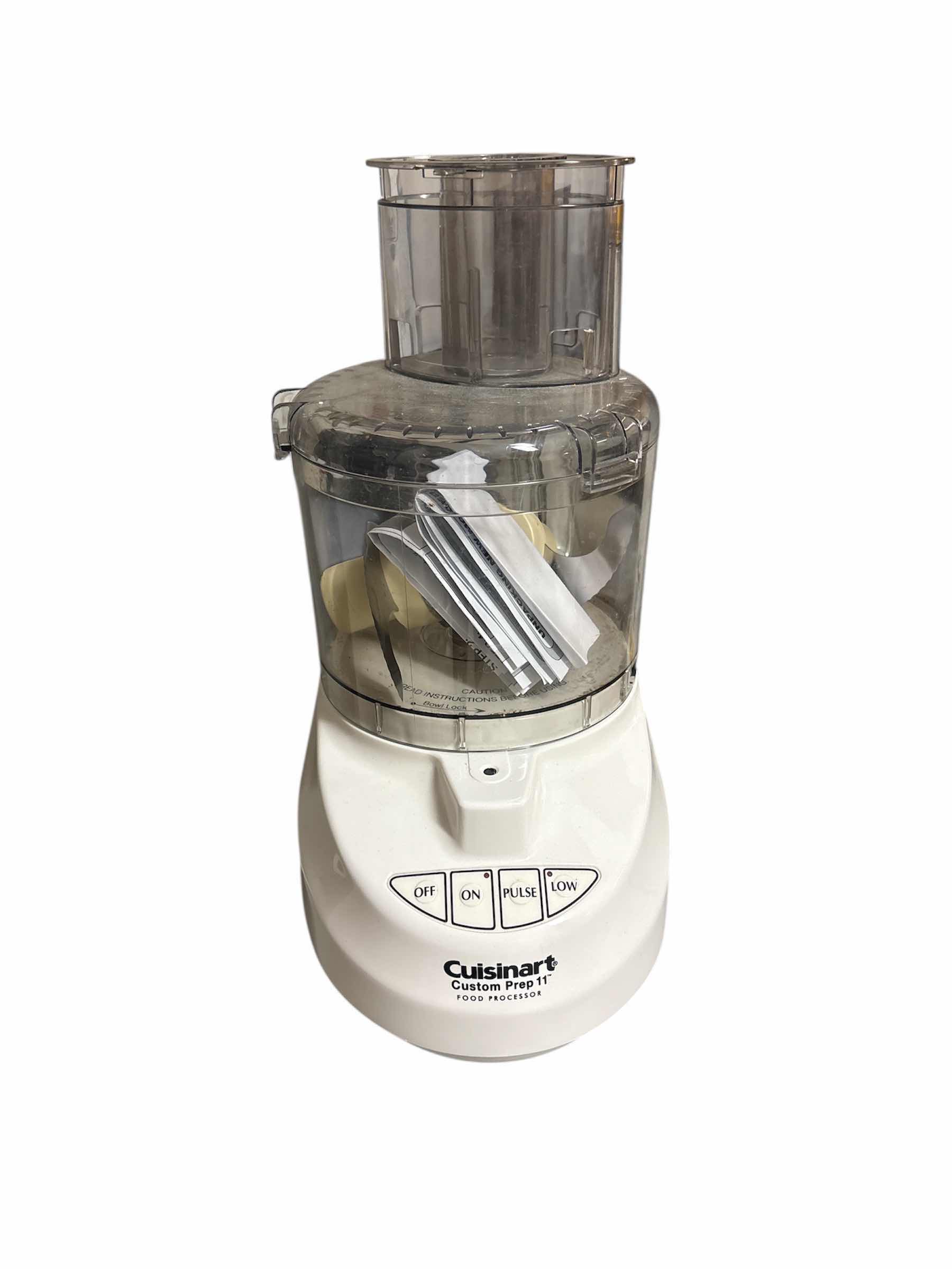 Photo 1 of CUISINART CUSTOM PREP 11 FOOD PROCESSOR