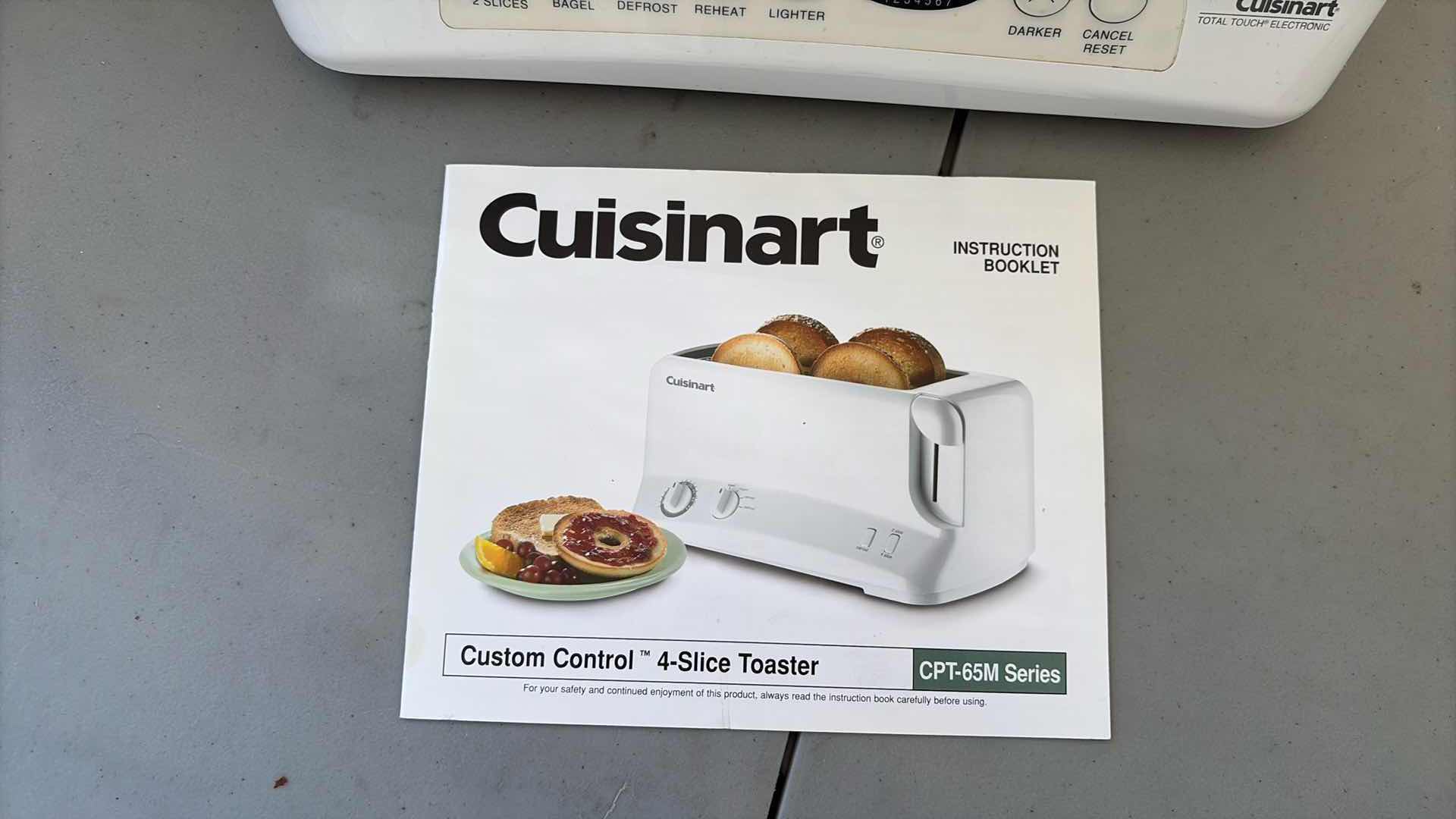 Photo 1 of CUISINART TOTAL TOUCH ELECTRIC TOASTER