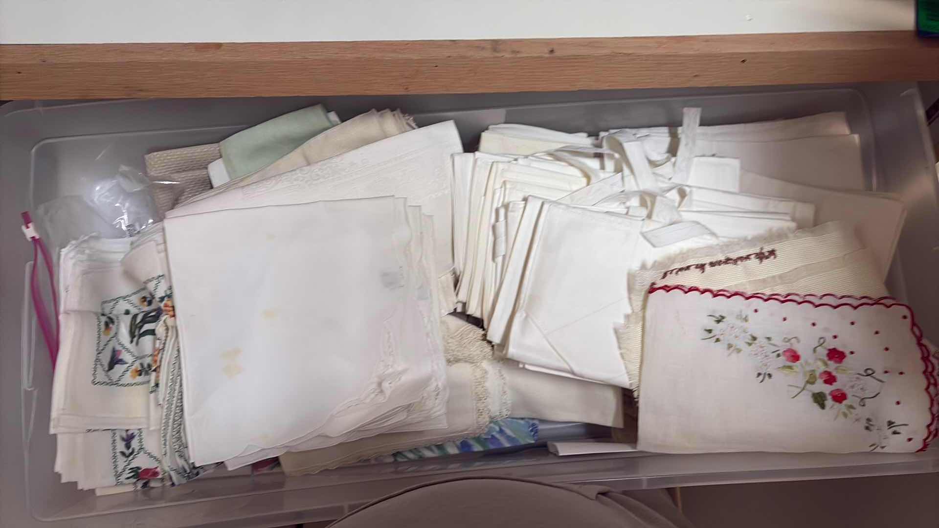 Photo 1 of CONTENTS OF CABINET-LINENS