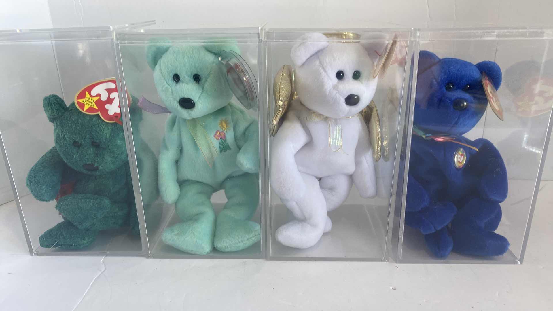 Photo 1 of 4 TY BEANIE BABY COLLECTABLES IN DISPLAY BOXES