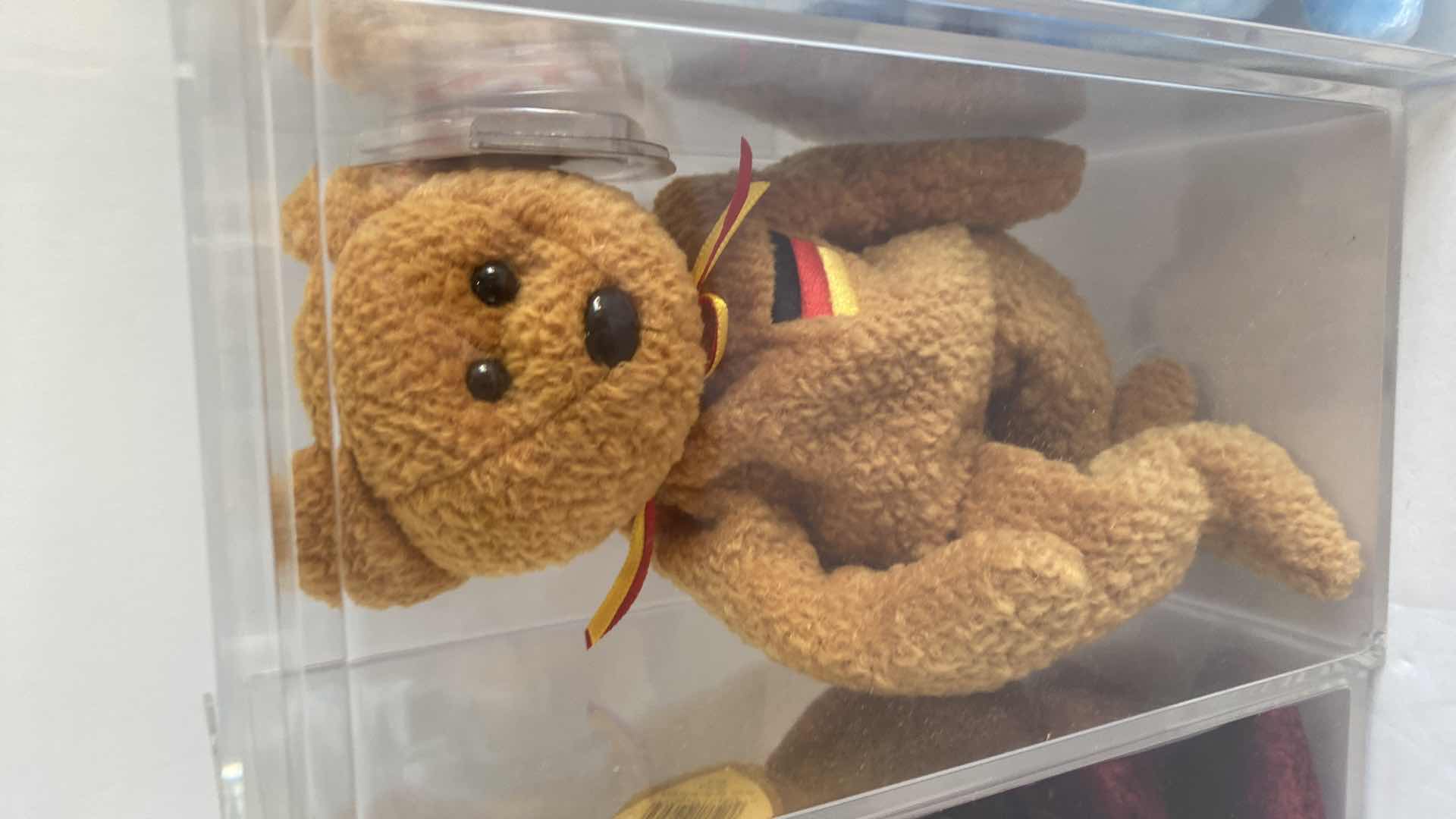 Photo 3 of 5 TY BEANIE BABY COLLECTABLES IN DISPLAY BOXES - COUNTRIES