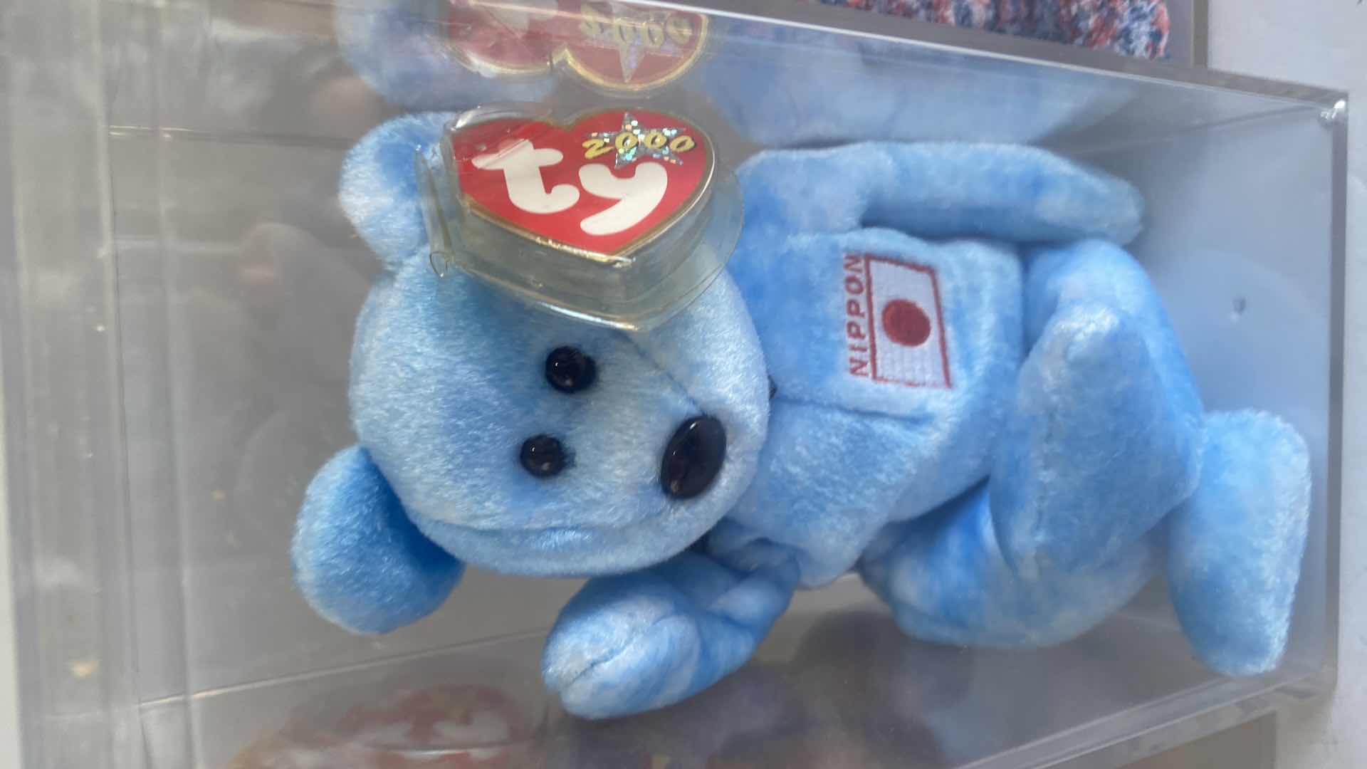 Photo 4 of 5 TY BEANIE BABY COLLECTABLES IN DISPLAY BOXES - COUNTRIES