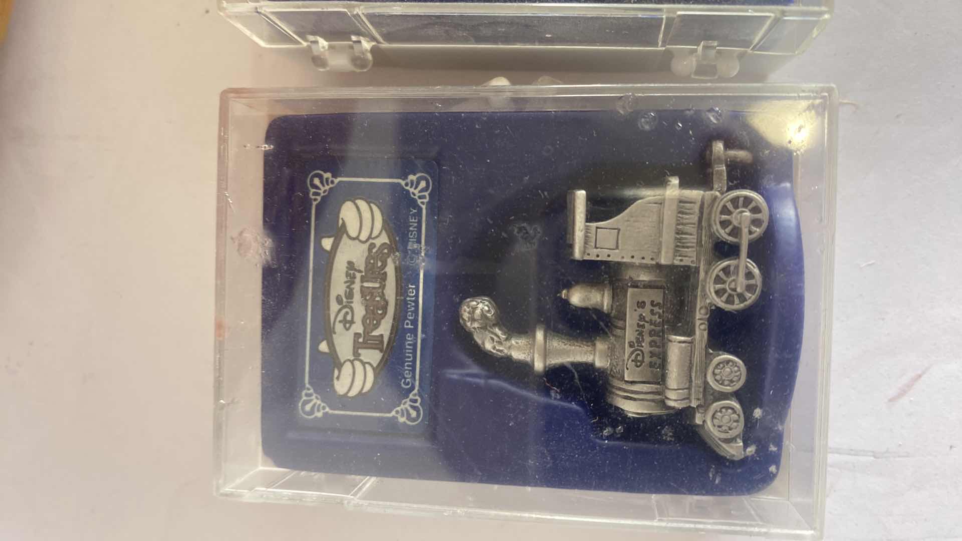 Photo 1 of 5-DISNEY PEWTER TRAIN PIECES