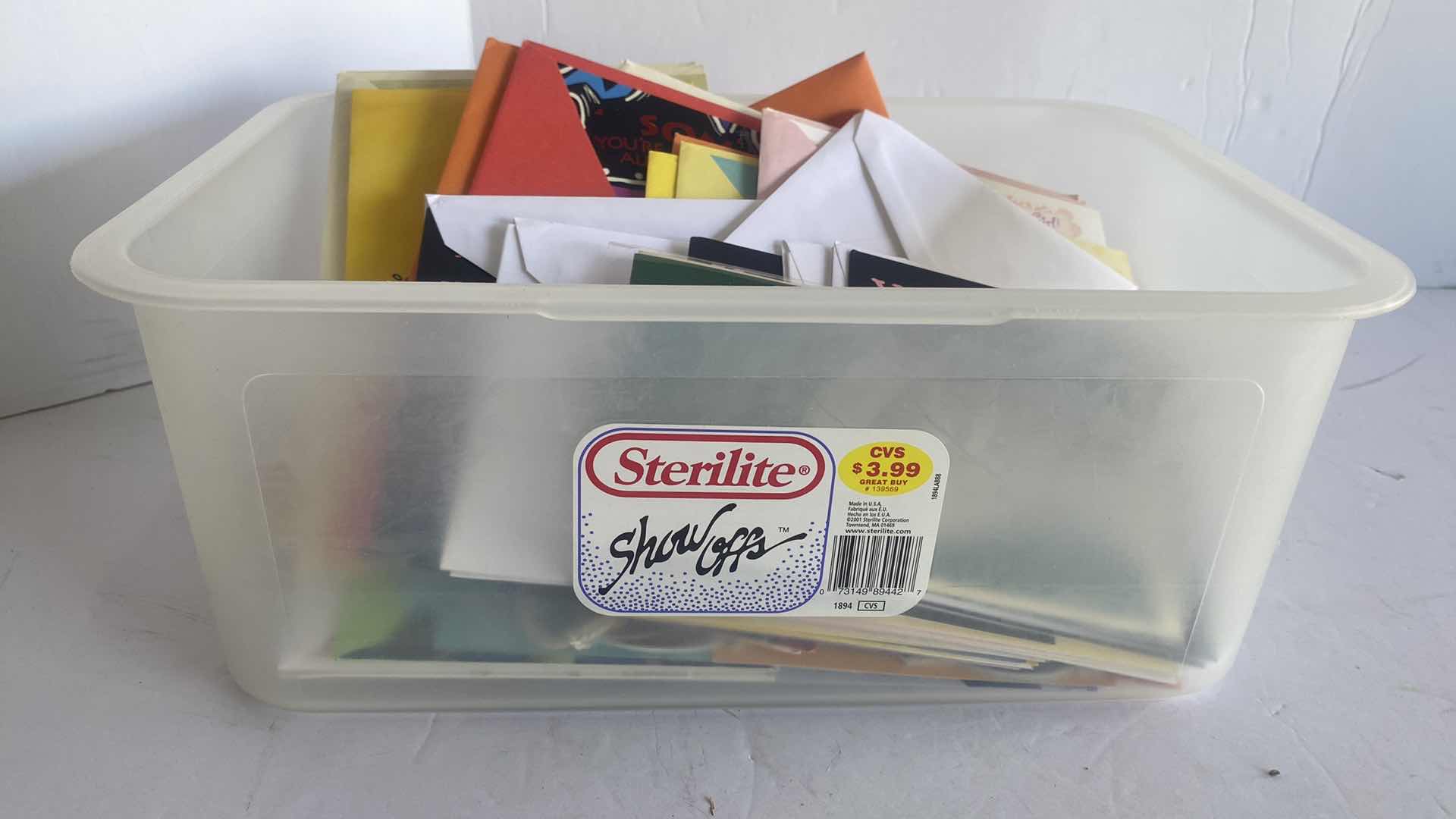 Photo 1 of BOX OF GREETING CARDS