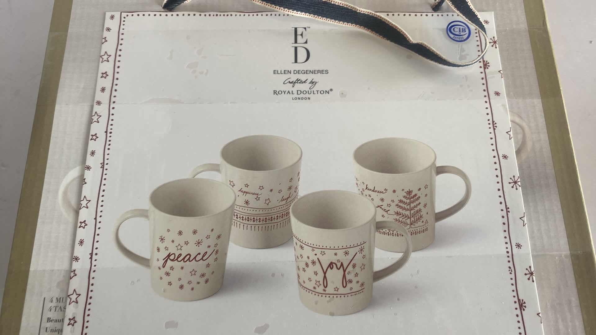 Photo 1 of ED CRAFTED BY ROYAL DOULTIN CHRISTMAS MUGS