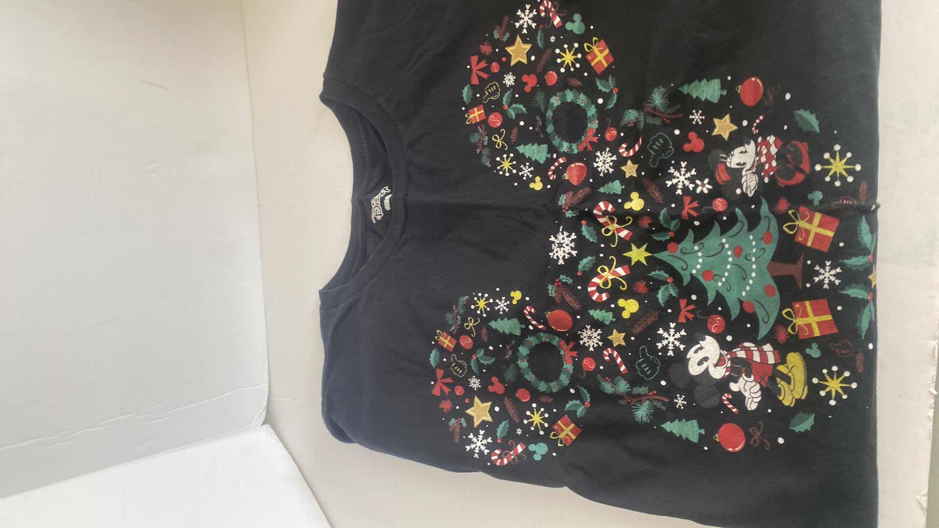 Photo 1 of CHRISTMAS VESTS SIZE 3X HATS DISNEY T SHIRTS SIZE APPROX  X LARGE