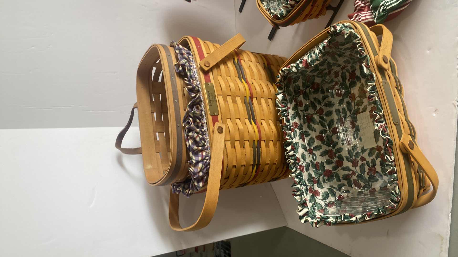 Photo 2 of 6 LONGABERGER HOLIDAY BASKETS