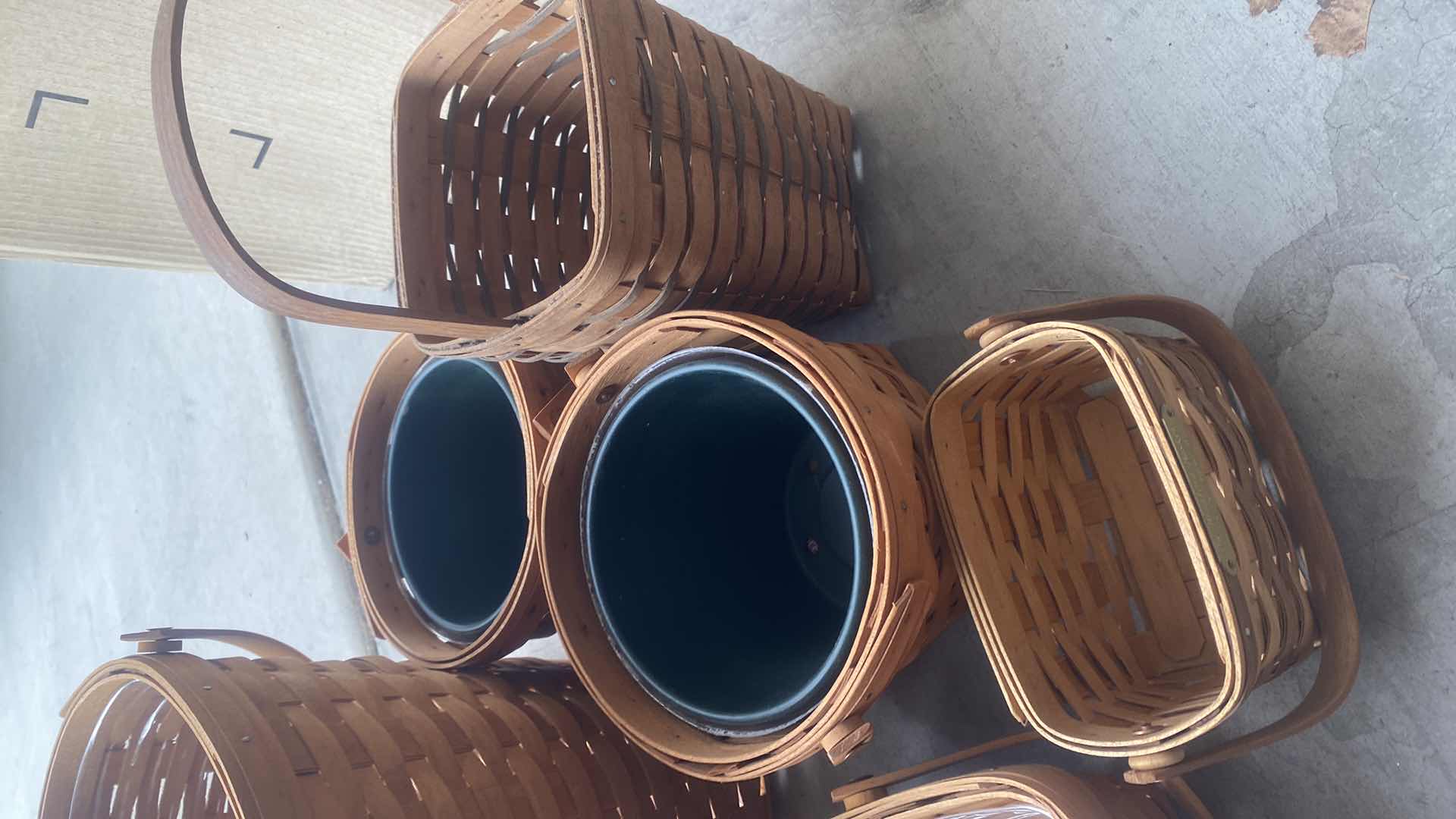 Photo 1 of 6 LONGABERGER BASKETS NO LIDS