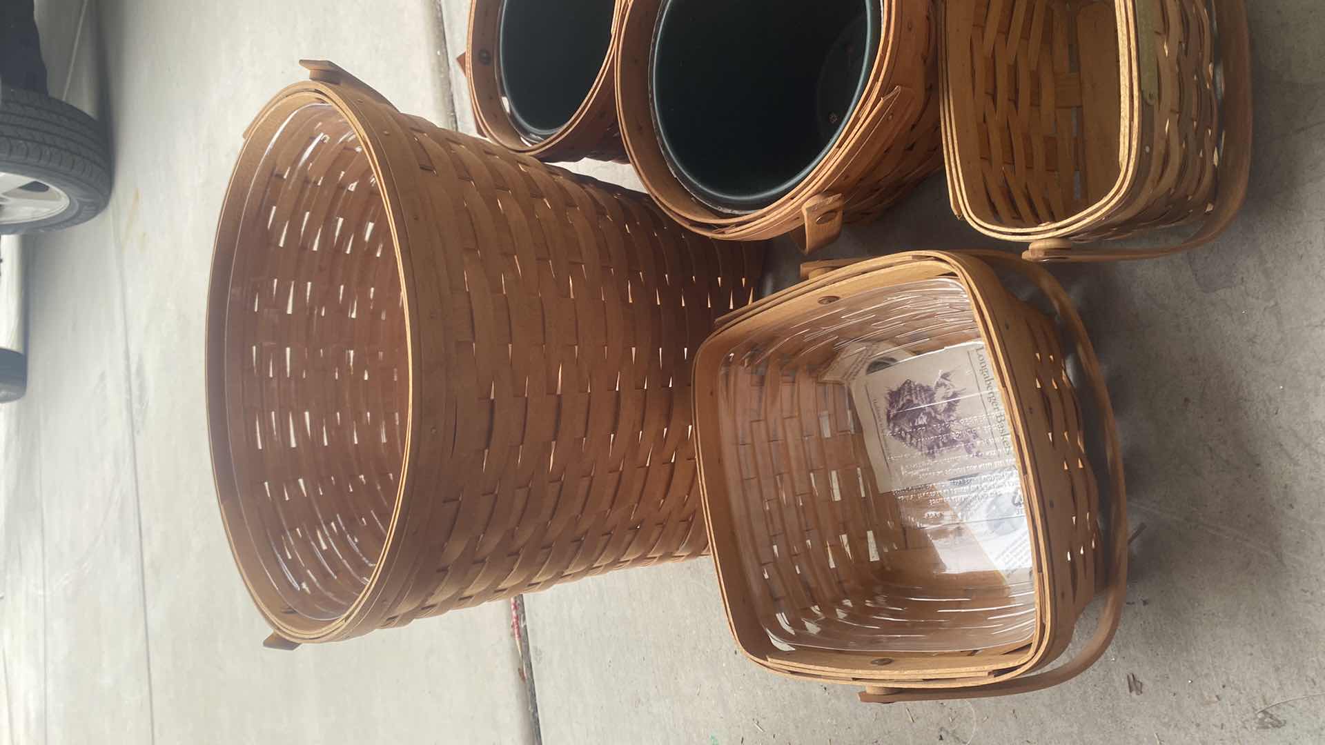 Photo 1 of 6 LONGABERGER BASKETS NO LIDS