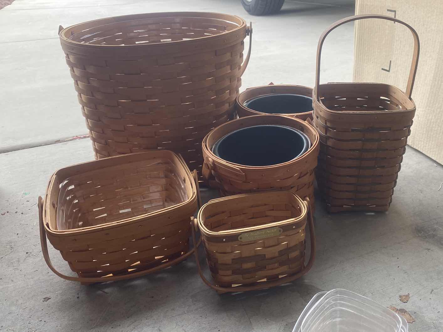 Photo 1 of 6 LONGABERGER BASKETS NO LIDS