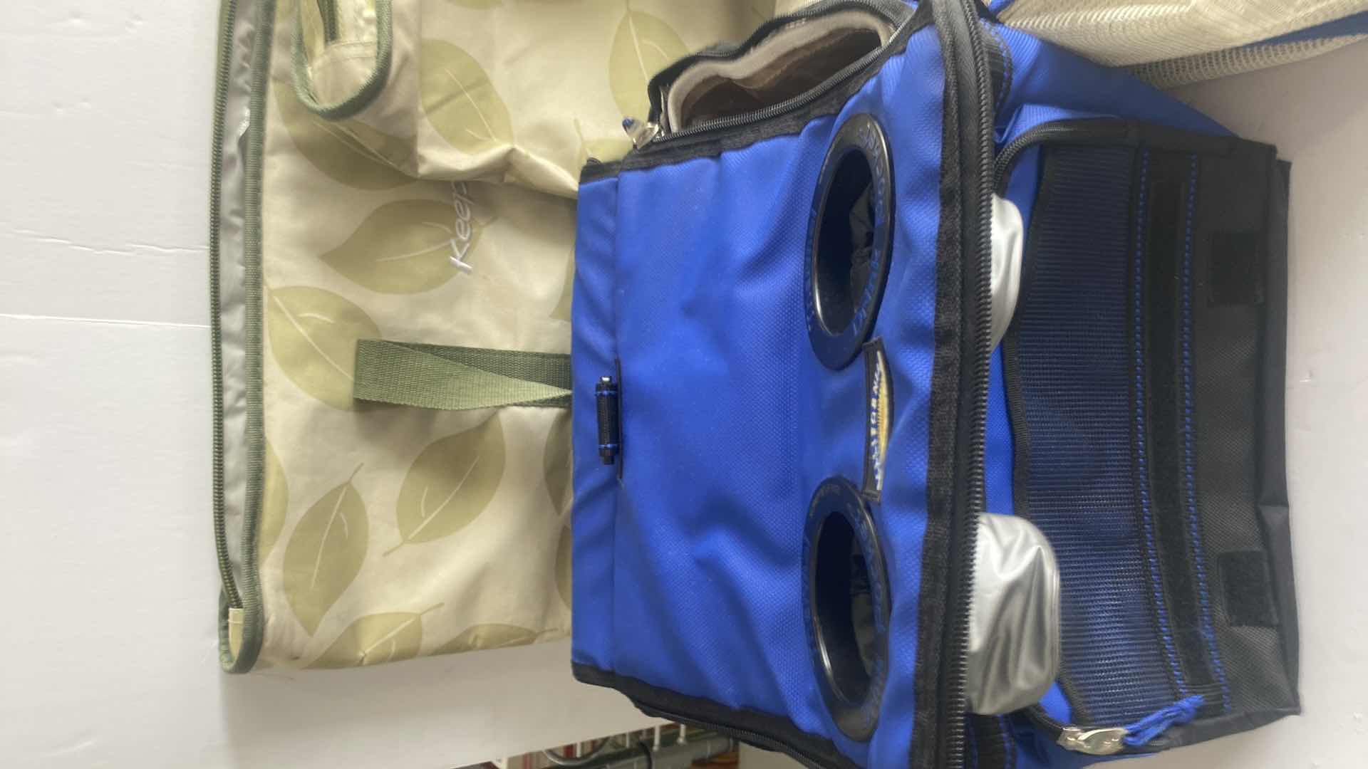 Photo 1 of 2 INSULATED TOTES, 2 COOLERS & 2 COLLAPSABLE CARRYALL