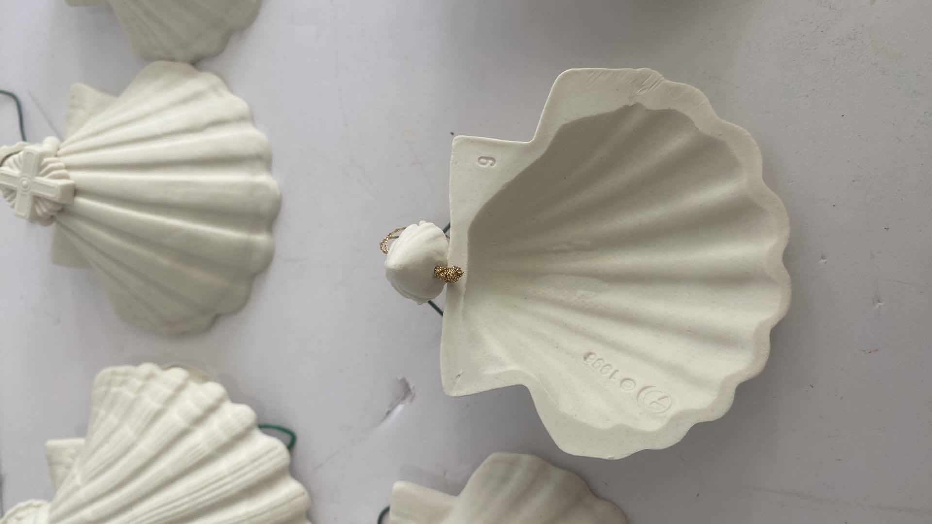 Photo 1 of 8 MARGARET FURLONG BISQUE CHRISTMAS ORNAMENTS