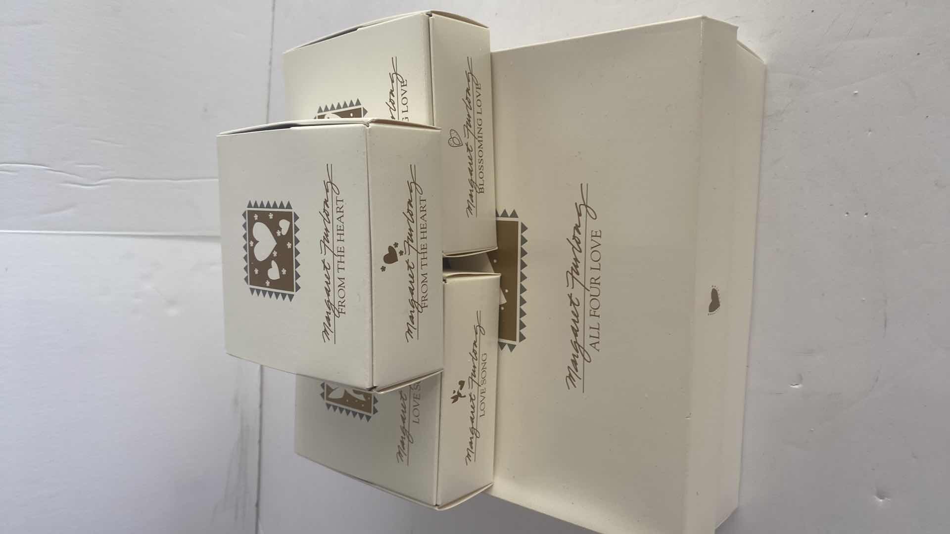 Photo 5 of 7 MARGARET FURLONG BISQUE CHRISTMAS ORNAMENTS