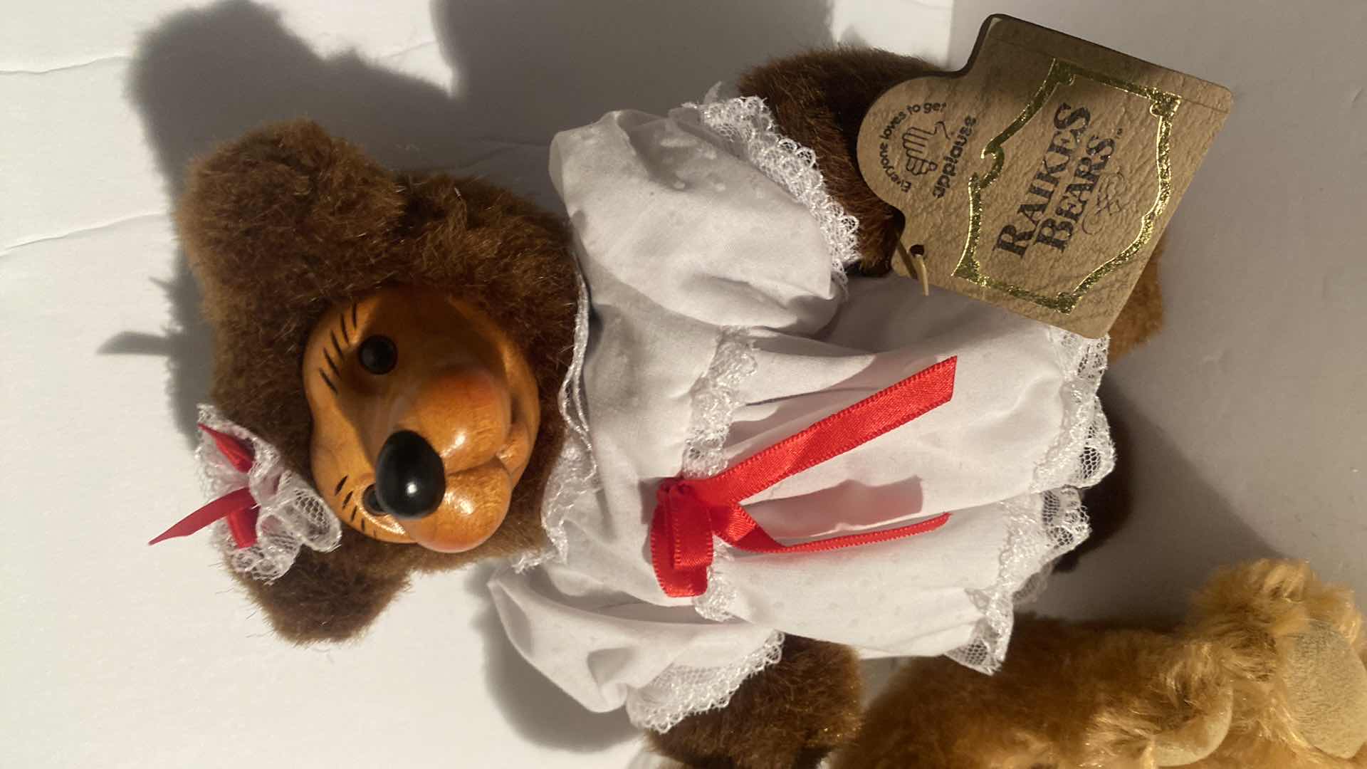 Photo 1 of 3 VINTAGE TEDDY BEARS - RAIKES TAMMY BEAR H7”