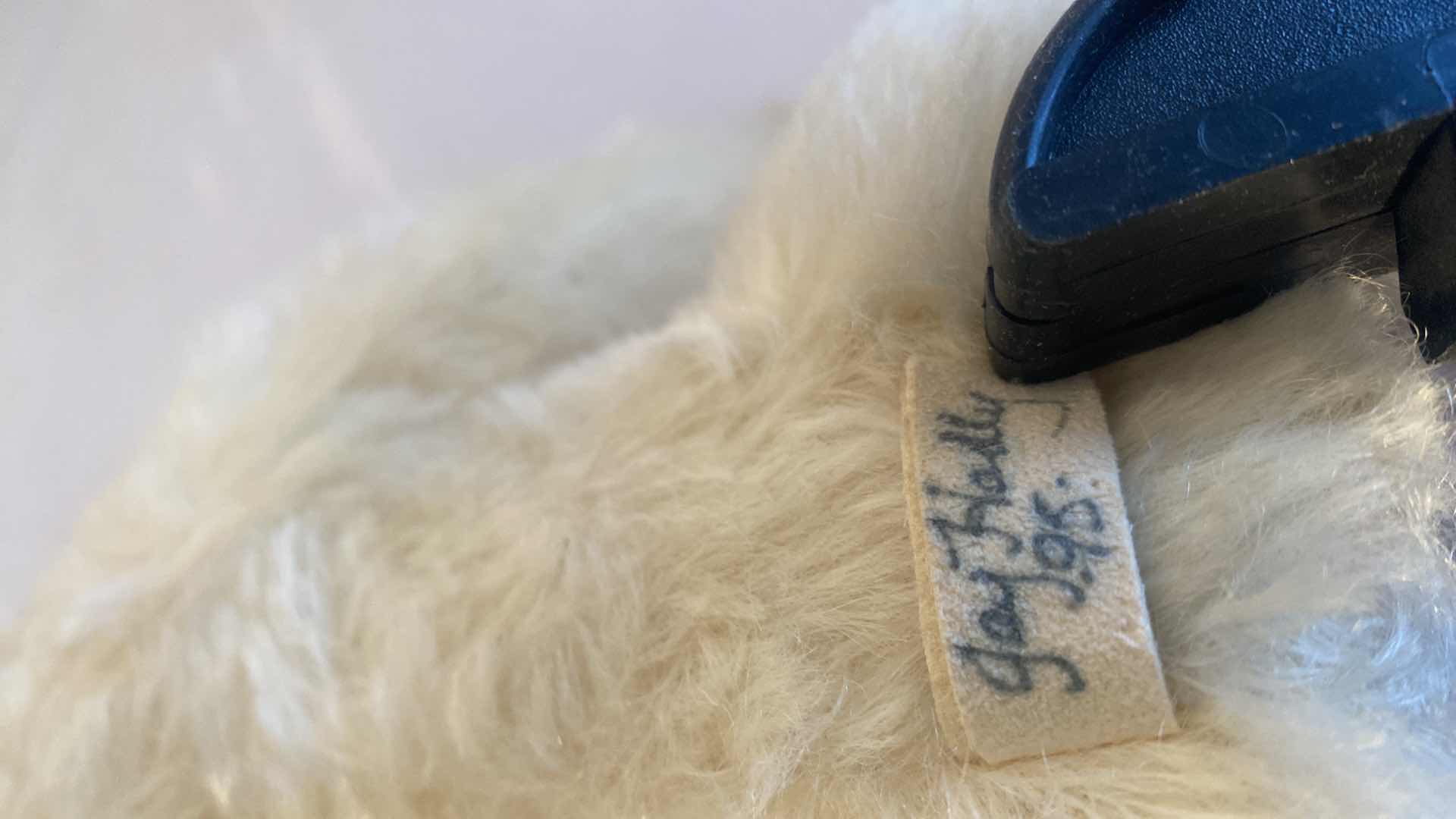 Photo 1 of 1995 JAY HADLY MOHAIR TEDDY BEAR H14”