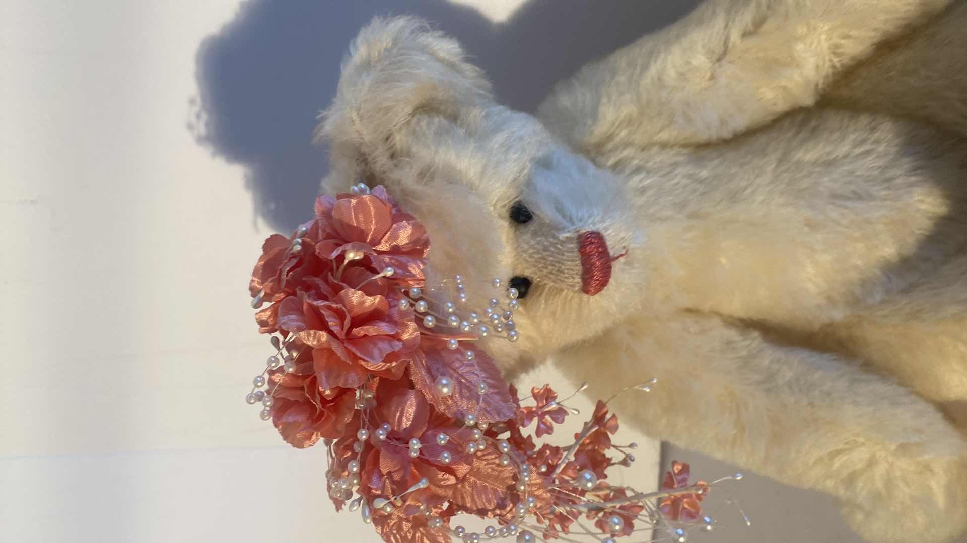 Photo 2 of 1995 JAY HADLY MOHAIR TEDDY BEAR H14”