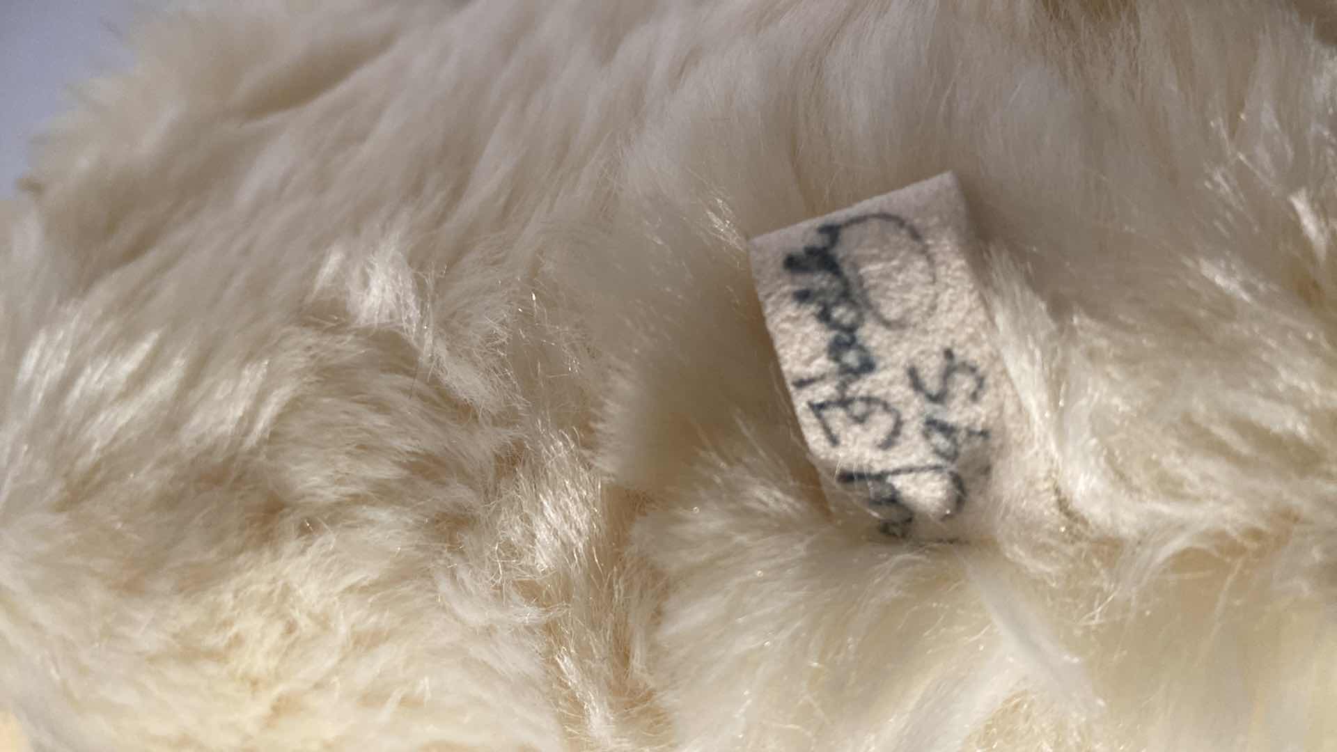 Photo 1 of 1995 JAY HADLY MOHAIR TEDDY BEAR H14”